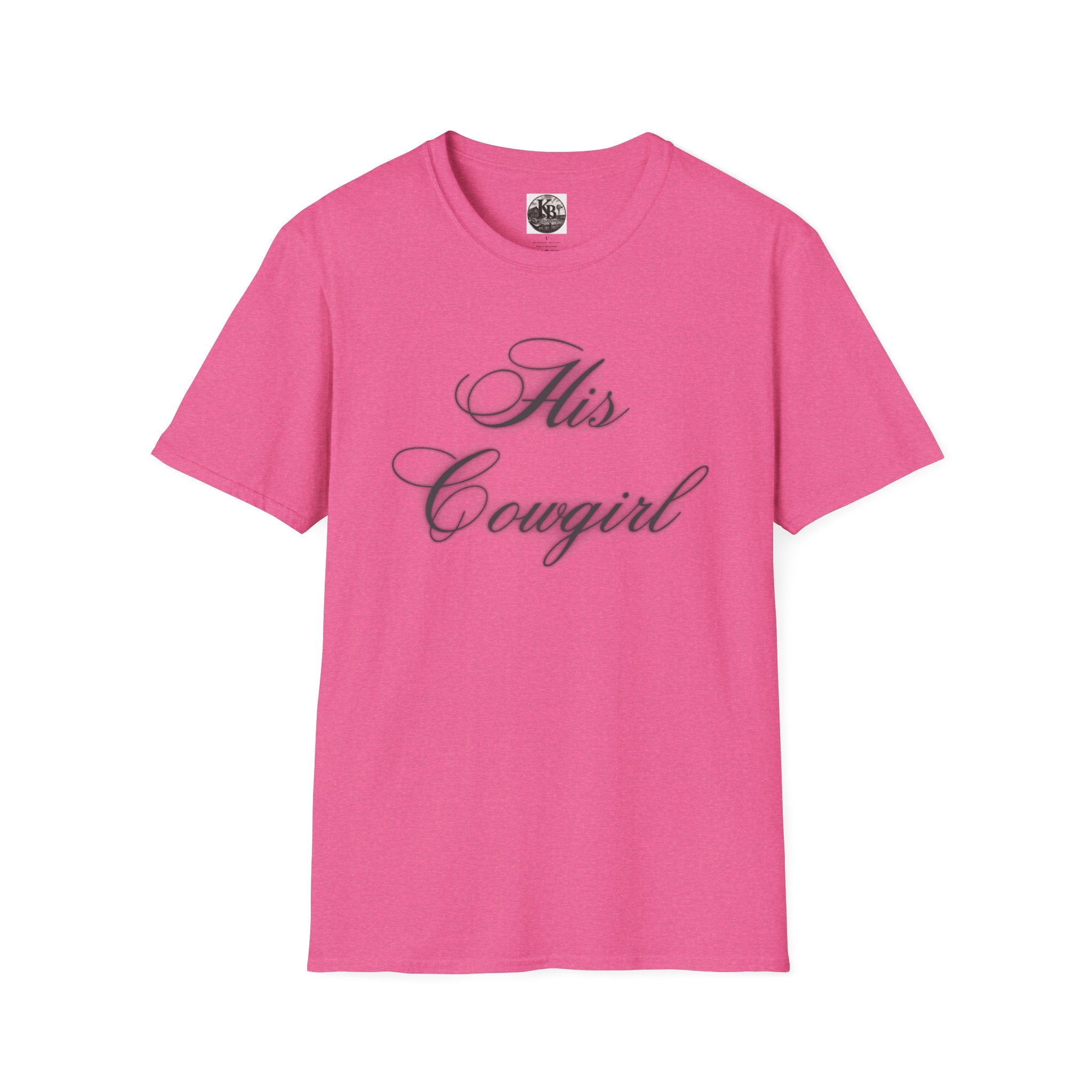 His Cowgirl T-Shirt — Cute Matching Couples Western Tee