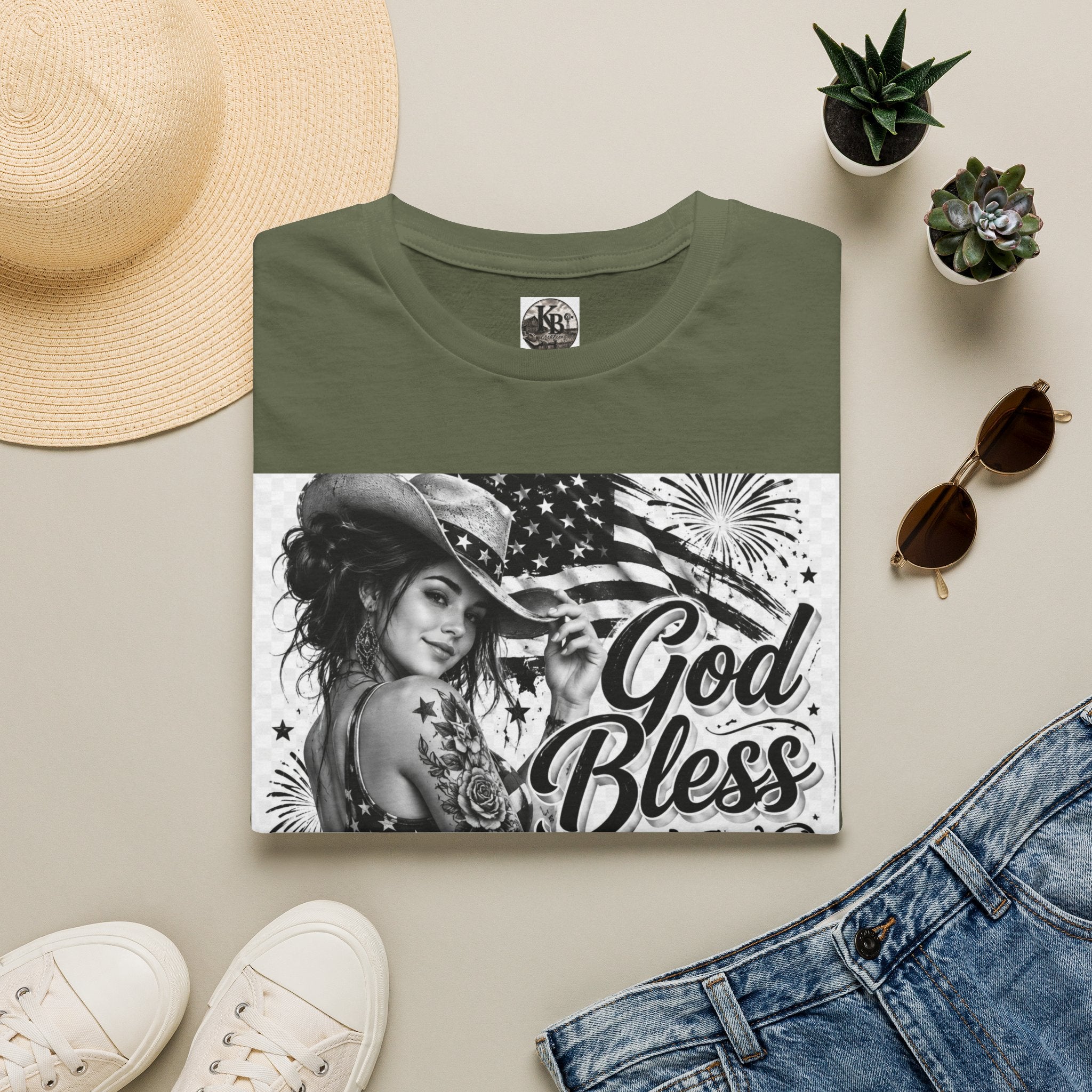 "God Bless the USA" Tee