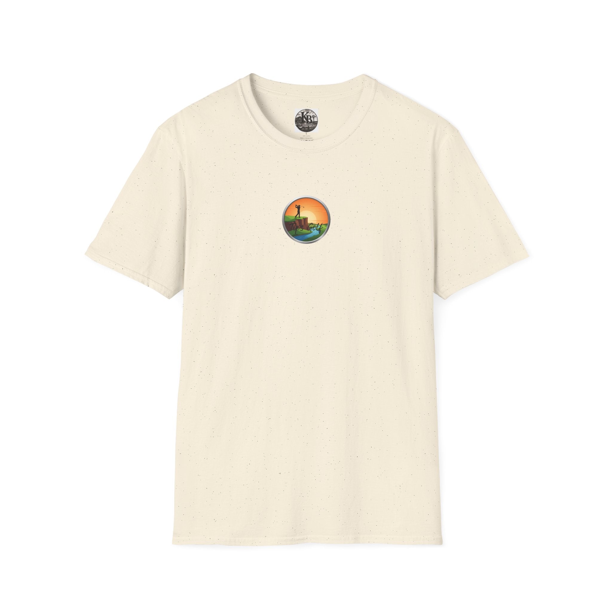 Golf Sunset River View T-Shirt — Scenic Golf Course Shirt