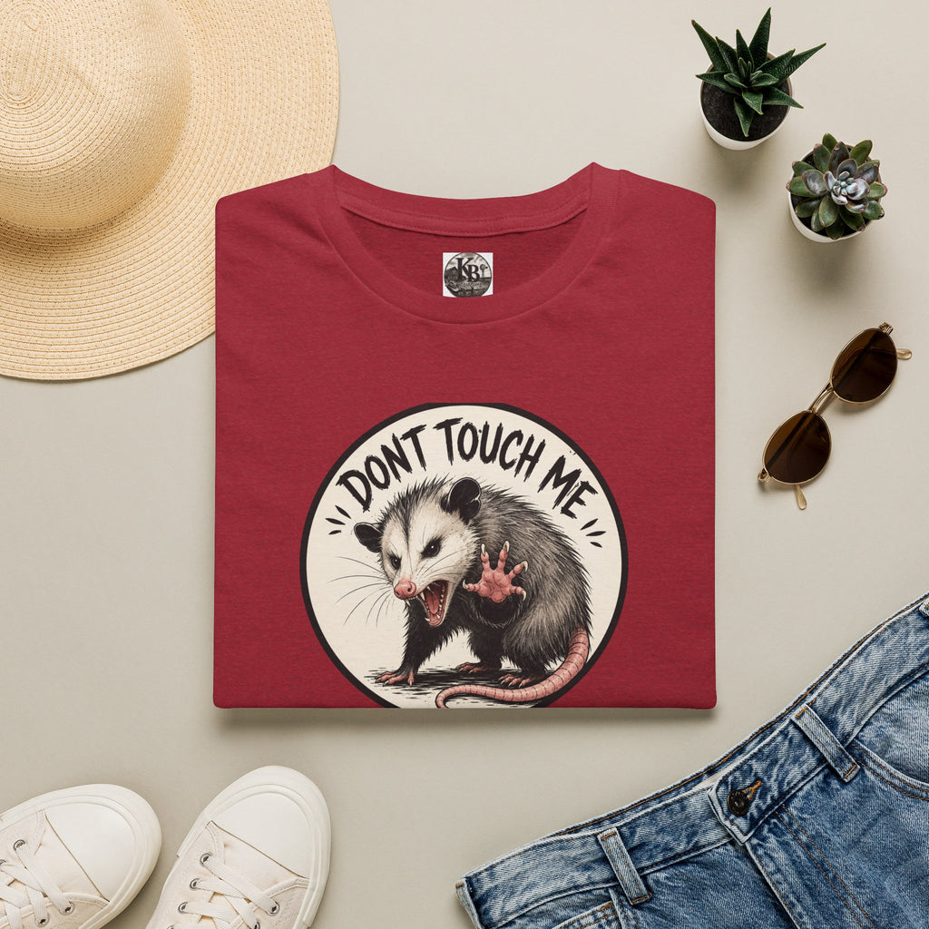 Don’t Touch Me Opossum T-Shirt | Cute Sass, Vintage Circle Design