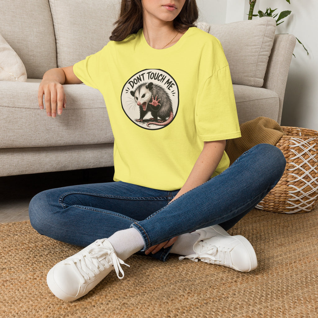 Don’t Touch Me Opossum T-Shirt | Cute Sass, Vintage Circle Design