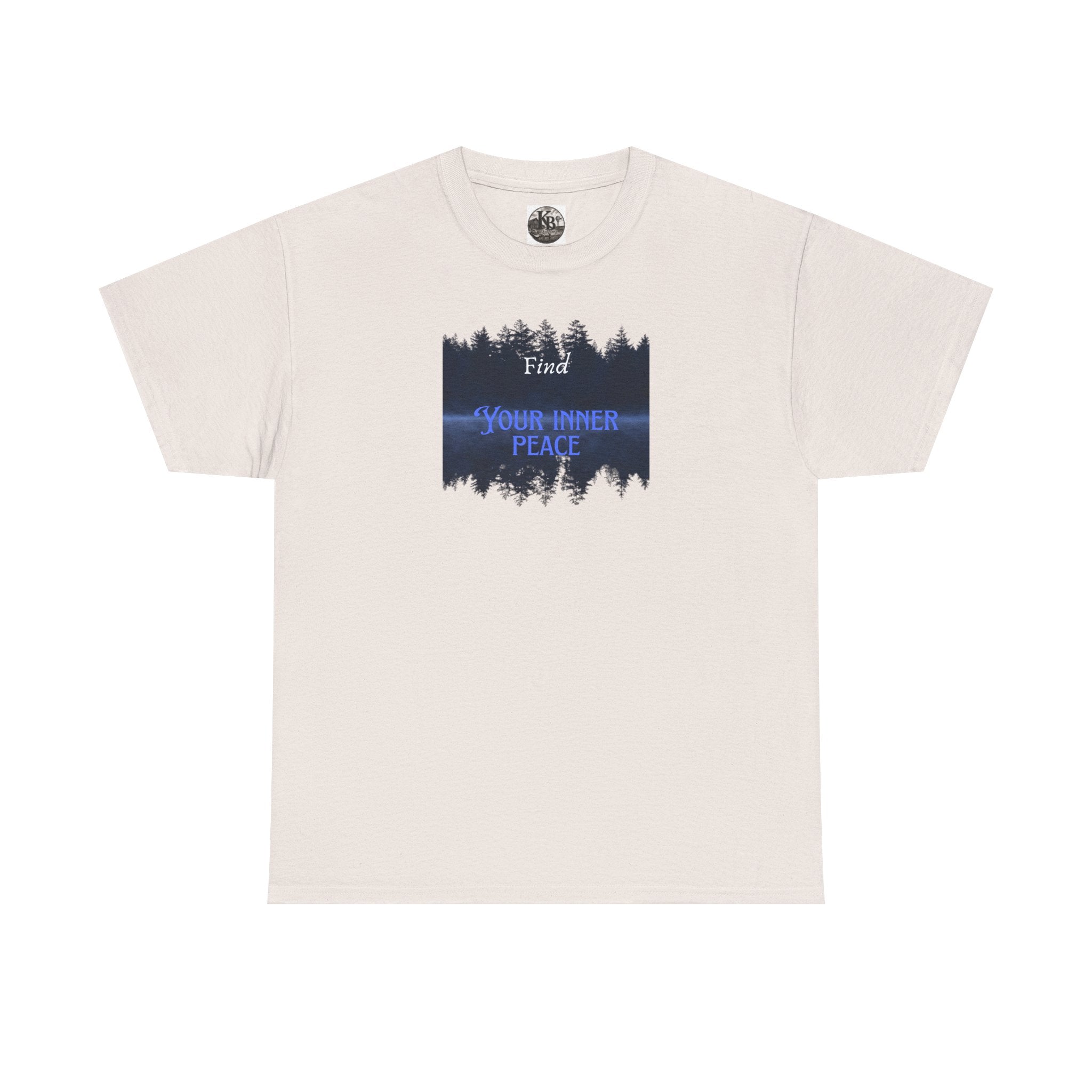 Find Your Inner Peace Tee | Forest Reflection Graphic Shirt