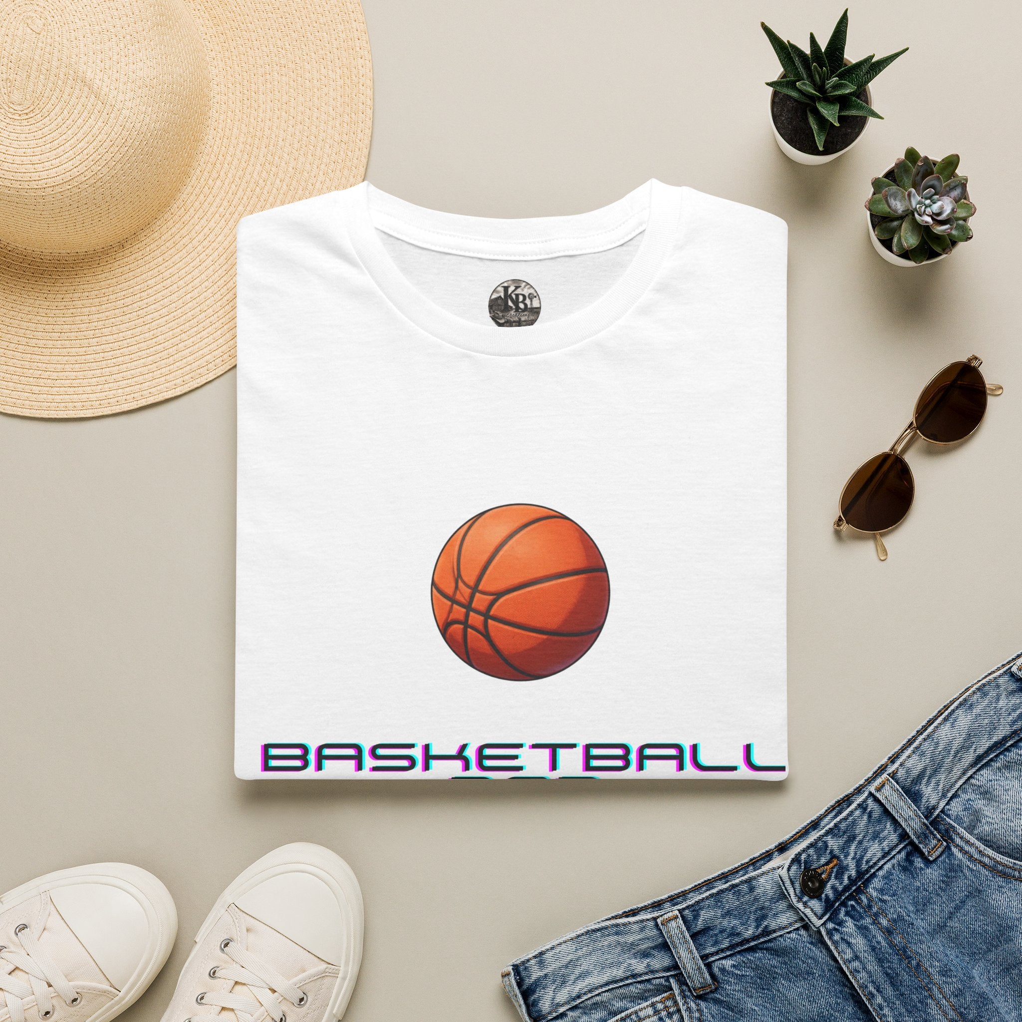 Basketball Dad T-Shirt — Classic Basketball Graphic Tee