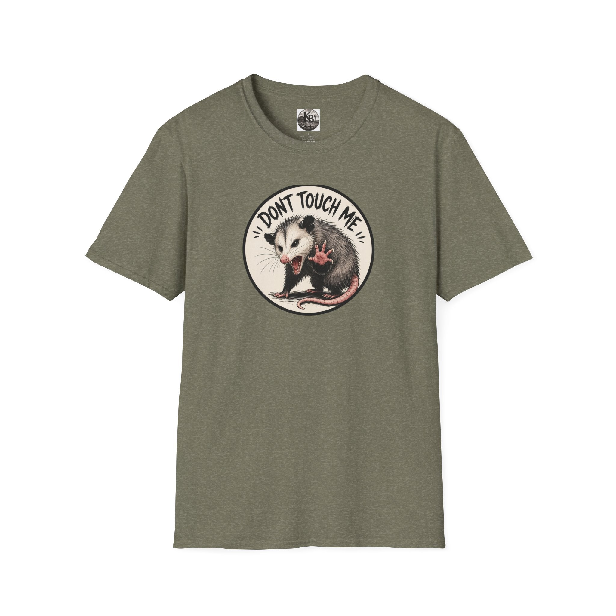 Don’t Touch Me Opossum T-Shirt | Cute Sass, Vintage Circle Design