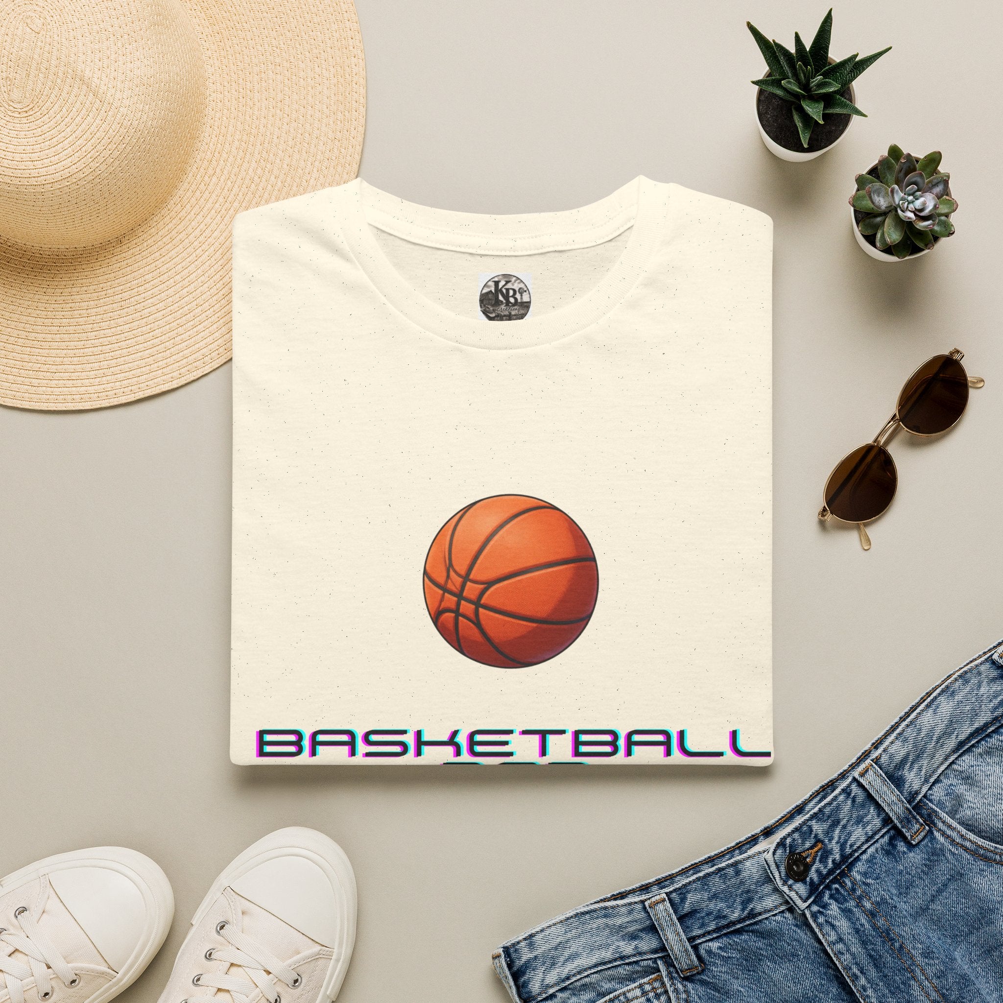 Basketball Dad T-Shirt — Classic Basketball Graphic Tee