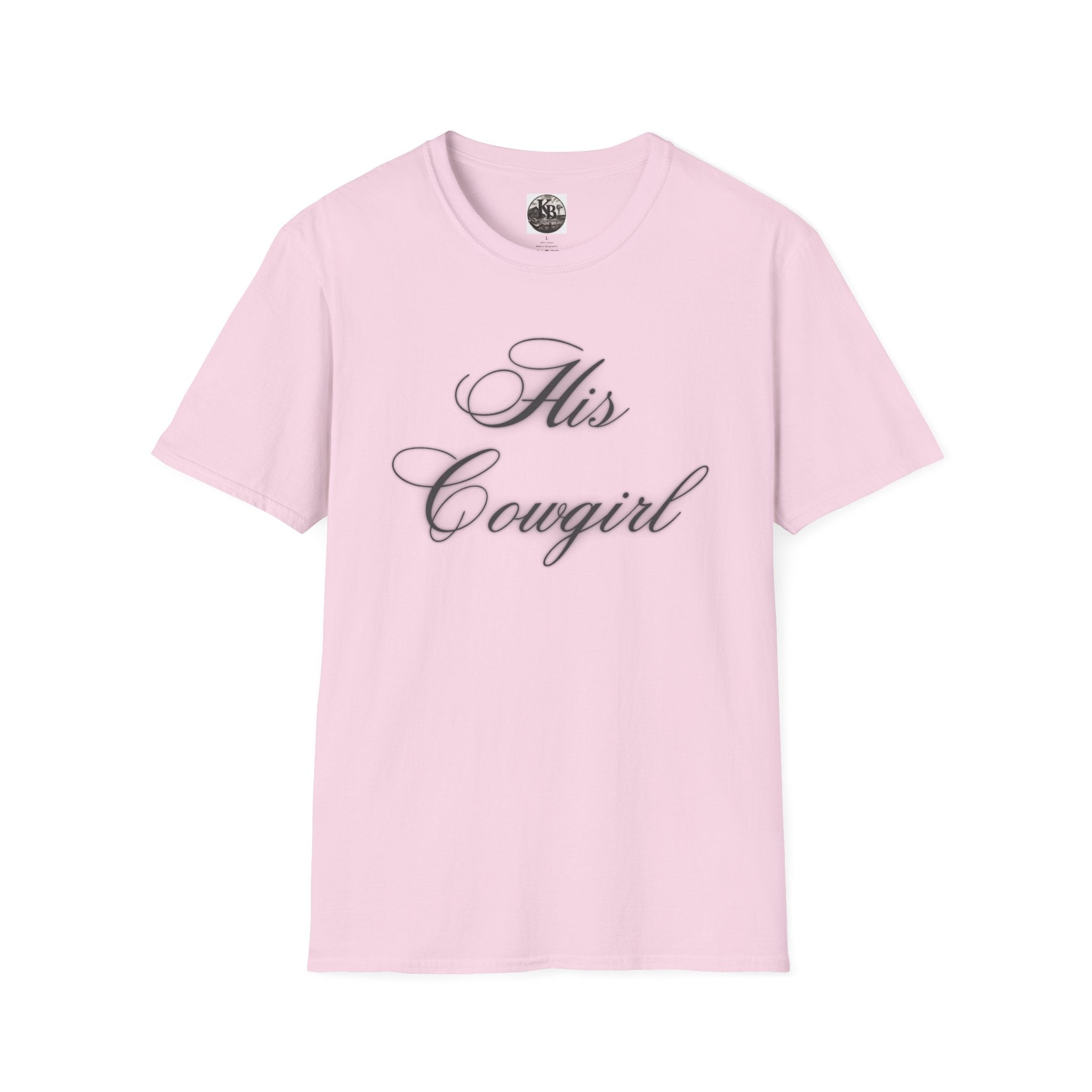 His Cowgirl T-Shirt — Cute Matching Couples Western Tee