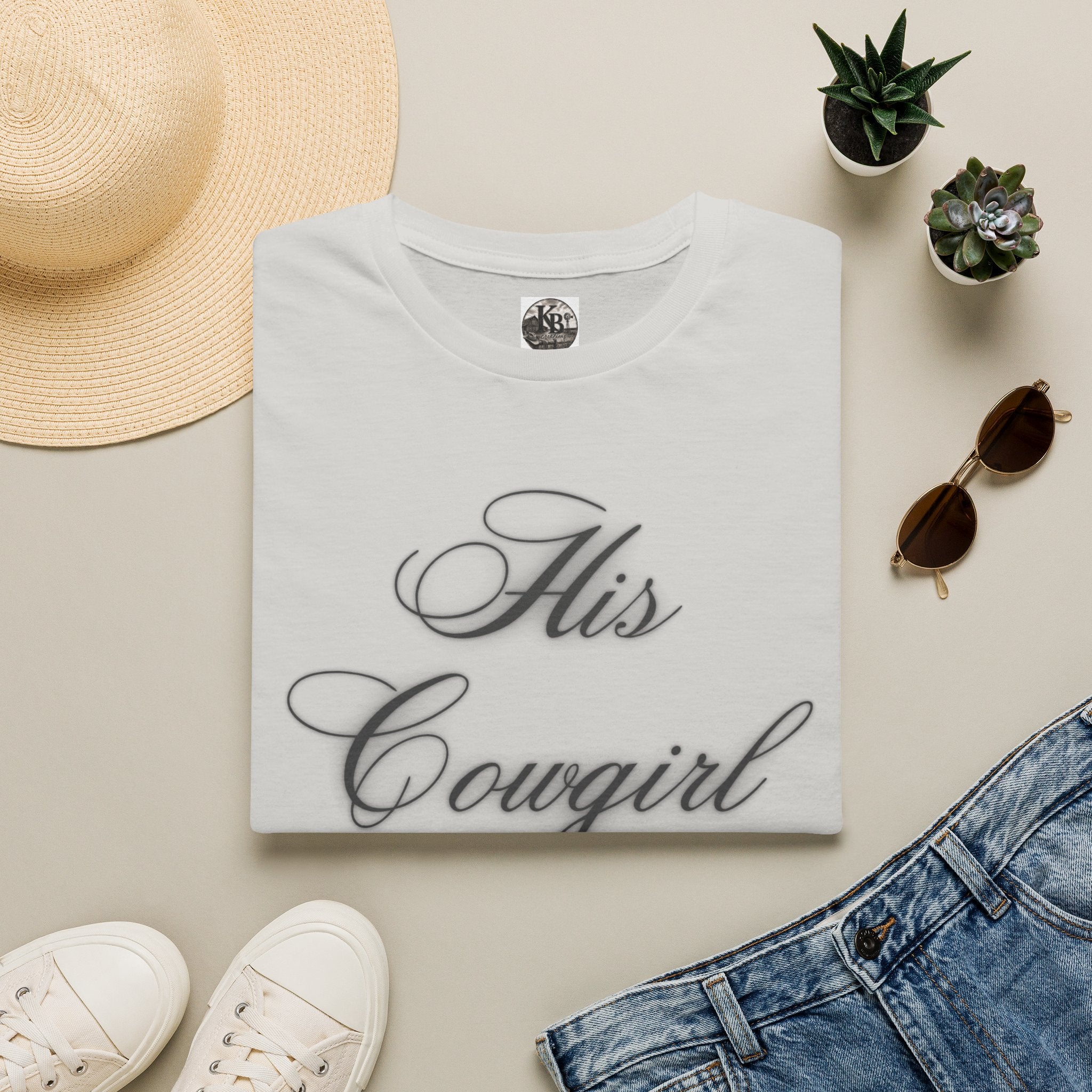 His Cowgirl T-Shirt — Cute Matching Couples Western Tee