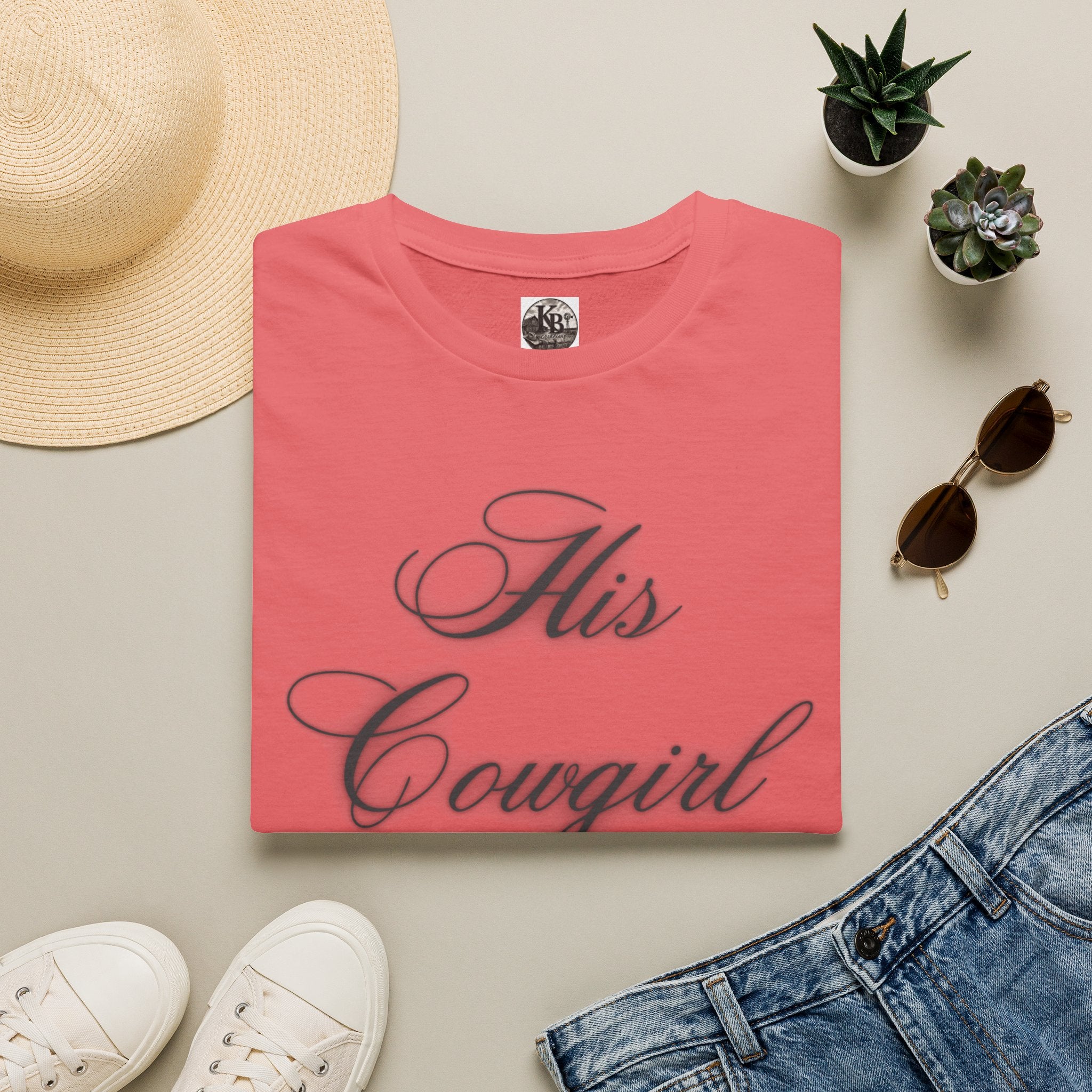 His Cowgirl T-Shirt — Cute Matching Couples Western Tee