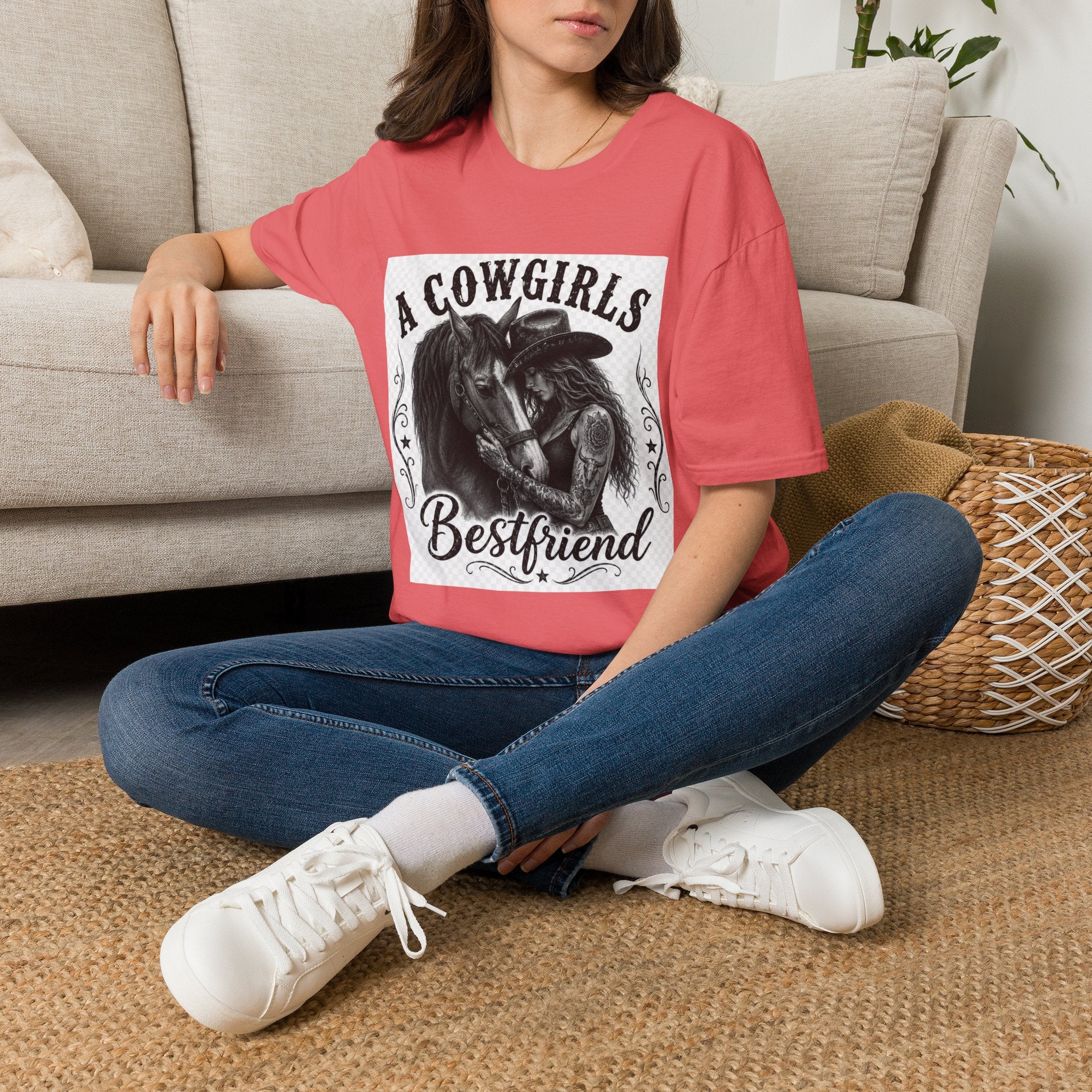 Cute Cowgirls Best Friend Tee