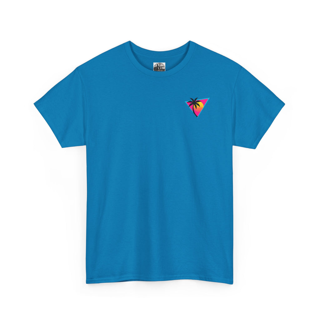 1980s Retro Palm Triangle Tee | You Don't Faze Me I Was Born In The 80s