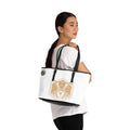 Highland Cow PU Leather Shoulder Bag — Rustic Animal Tote for Everyday & Gifts