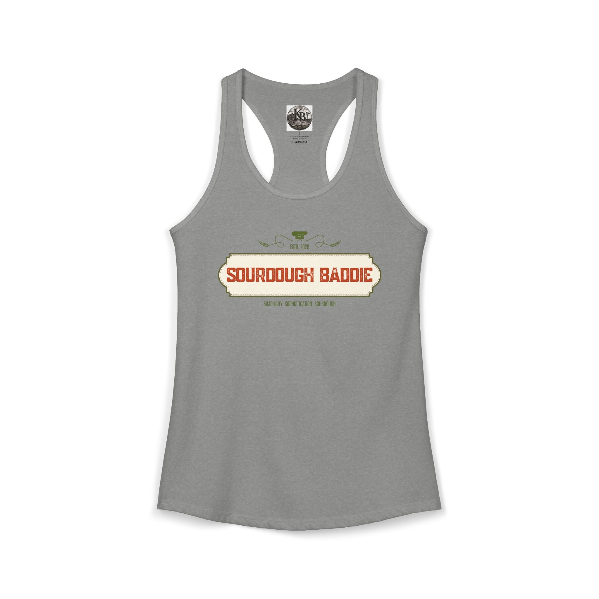 Sourdough Baddie Racerback Tank
