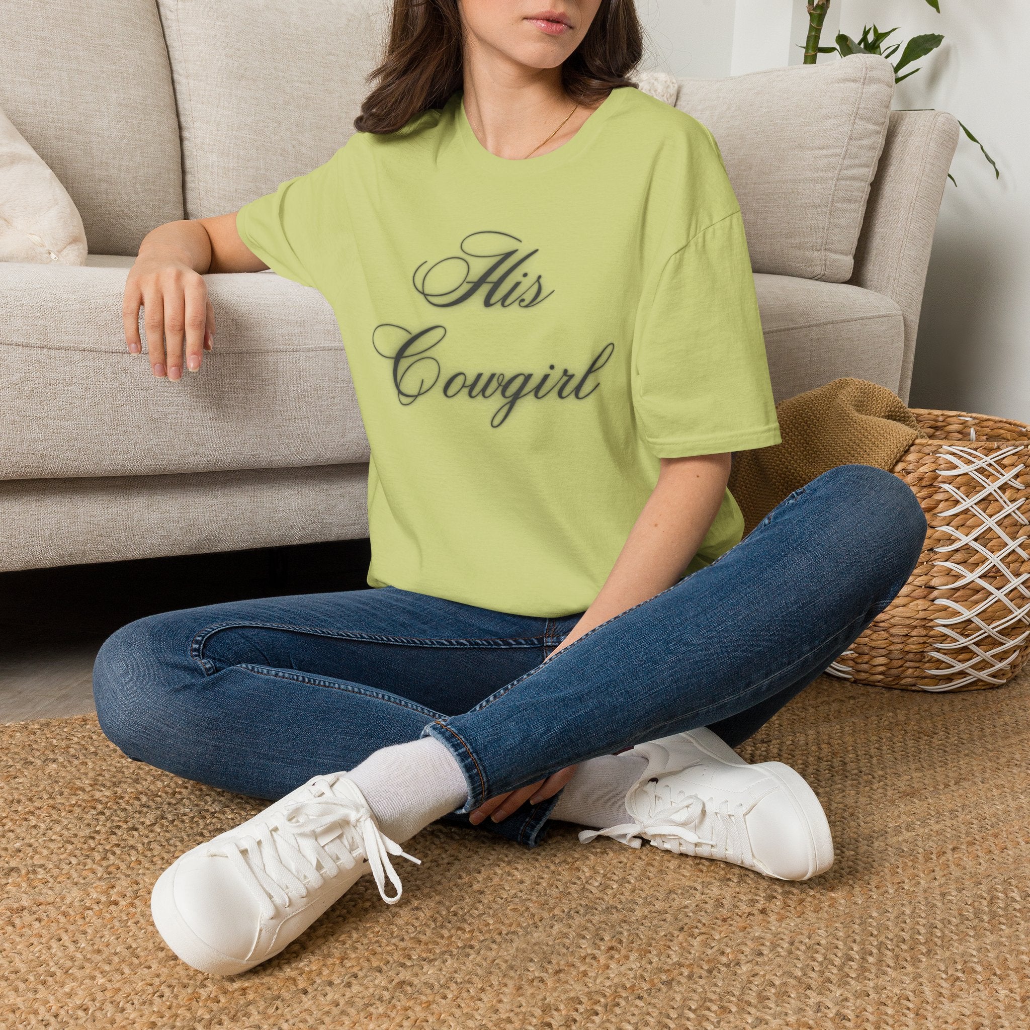 His Cowgirl T-Shirt — Cute Matching Couples Western Tee