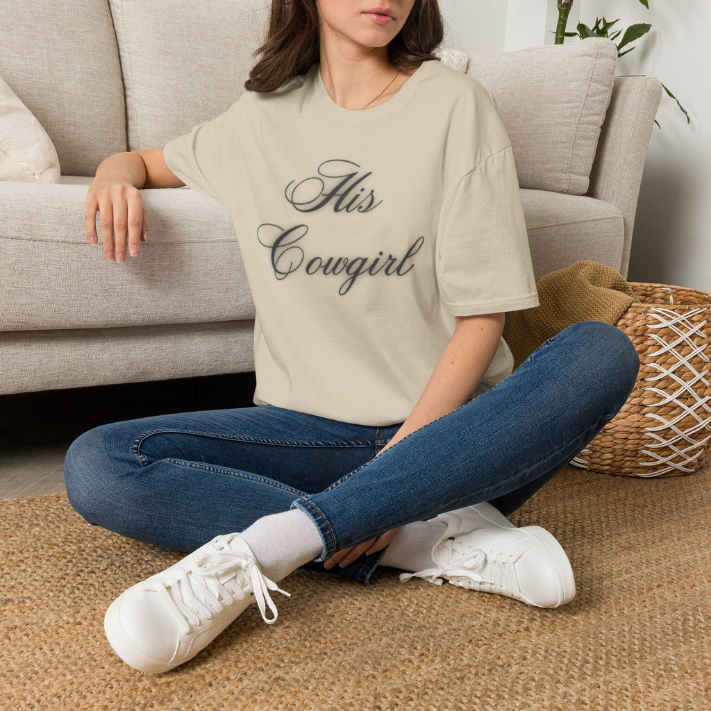 His Cowgirl T-Shirt — Cute Matching Couples Western Tee