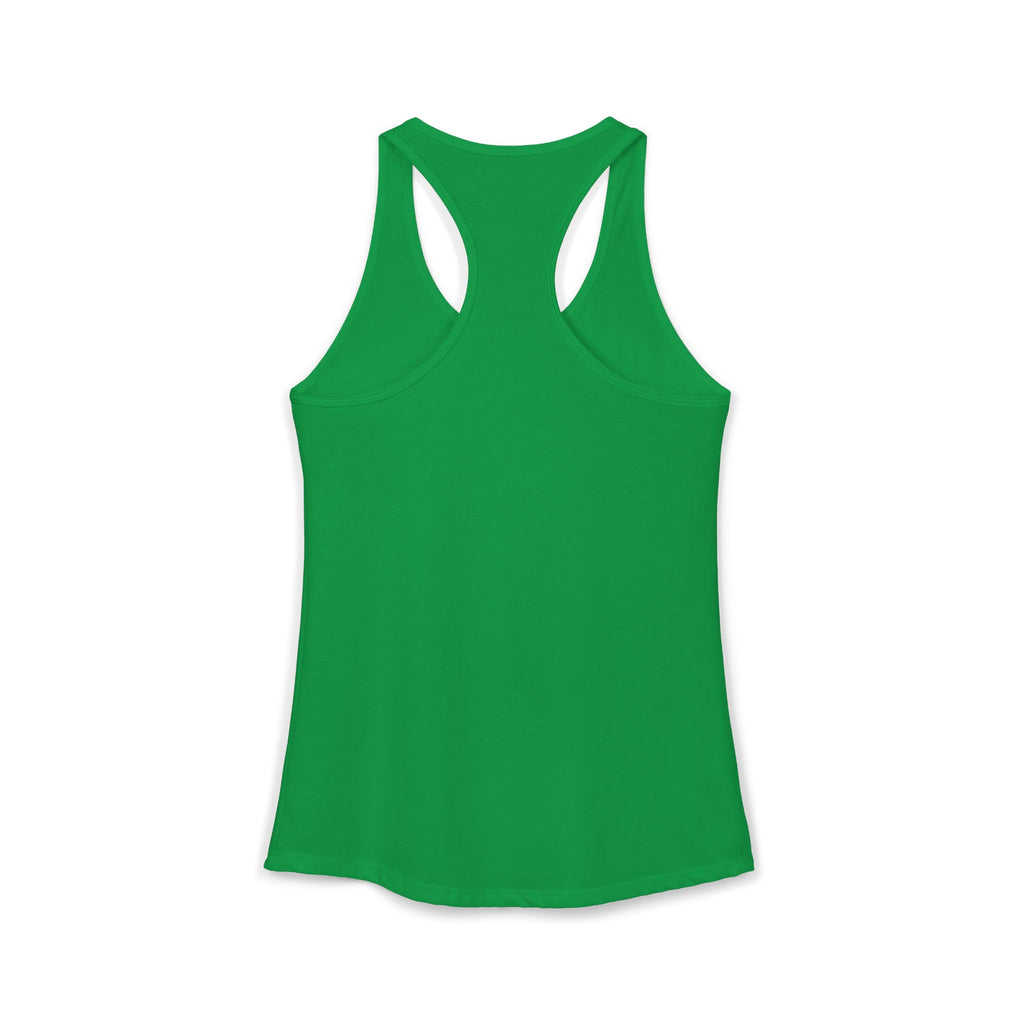 I'll Be in the Garden Flowery Tank Top — Women's Racerback Garden Shirt