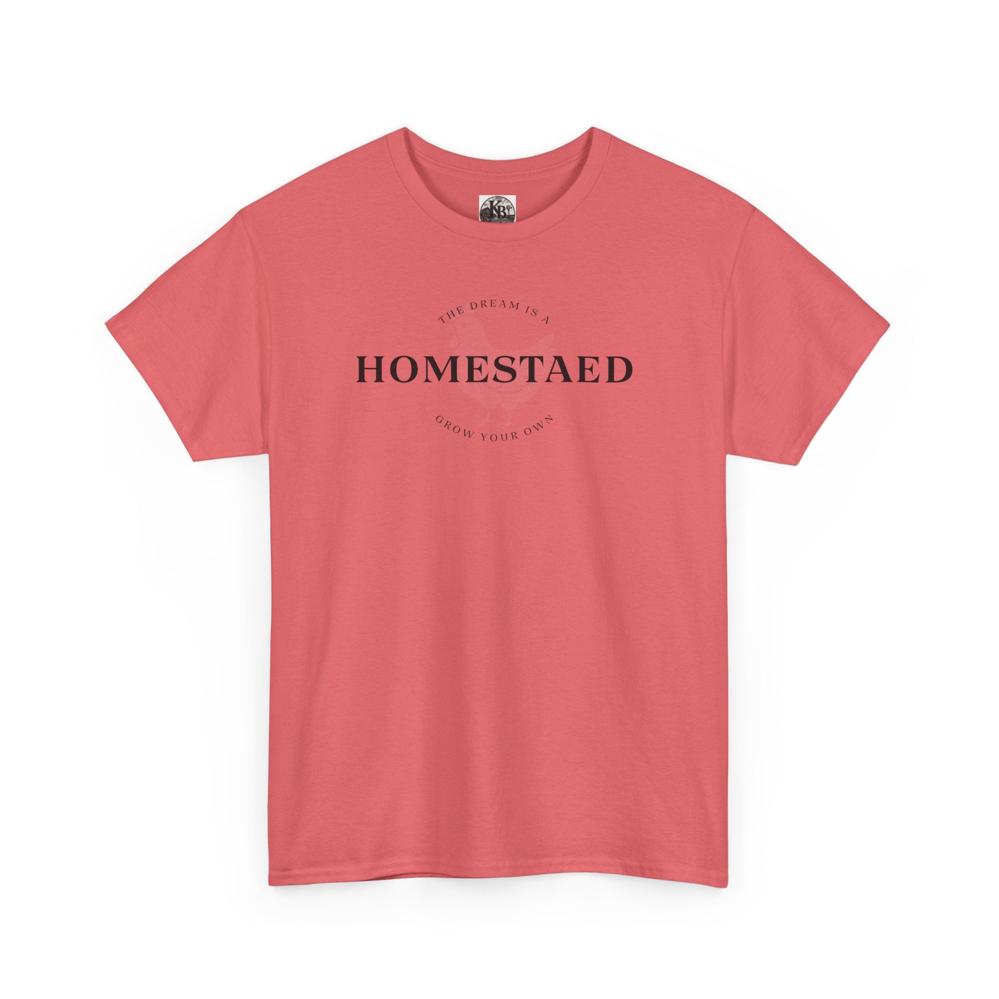 Homestead Logo Tee | Rustic Farmhouse Typography T-Shirt