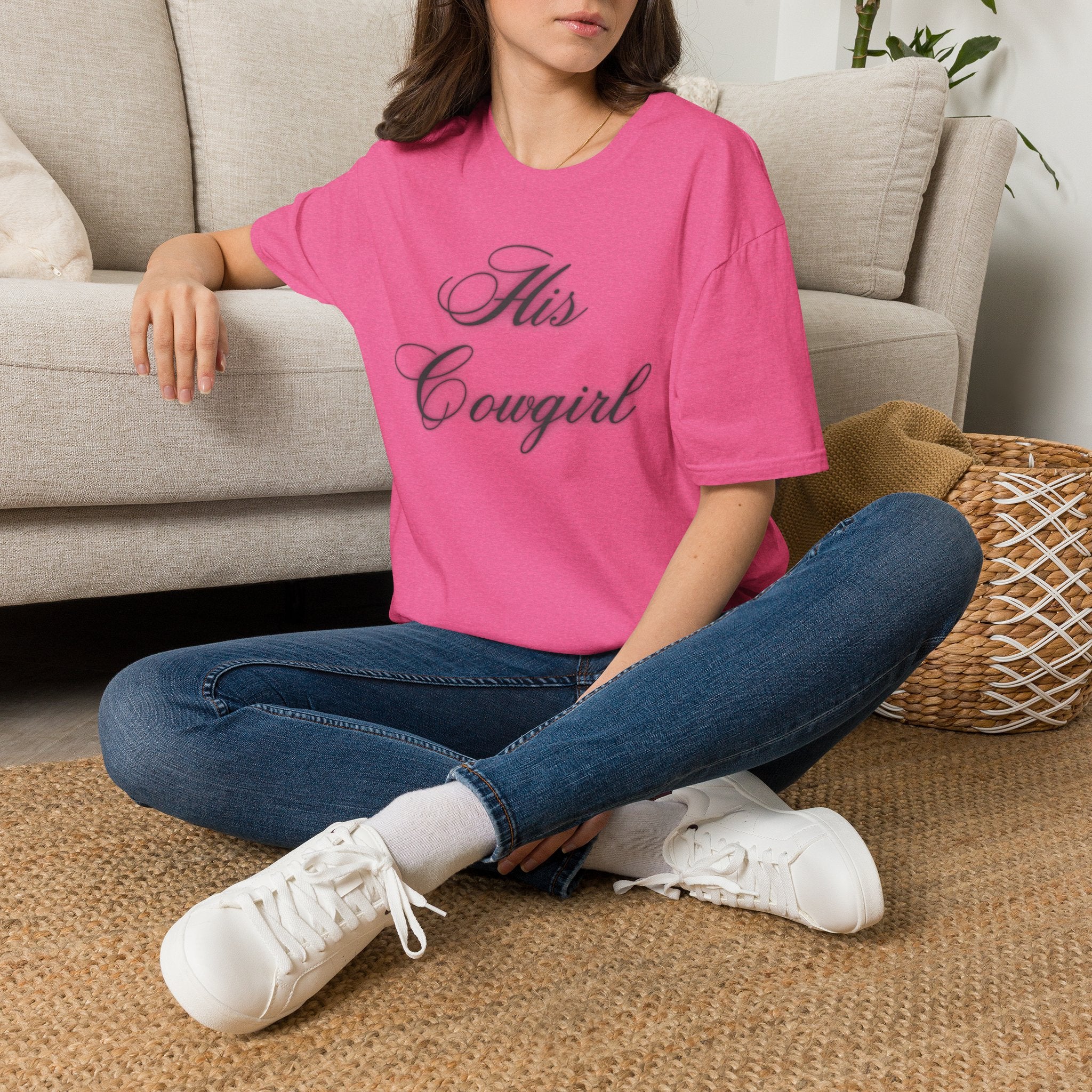 His Cowgirl T-Shirt — Cute Matching Couples Western Tee