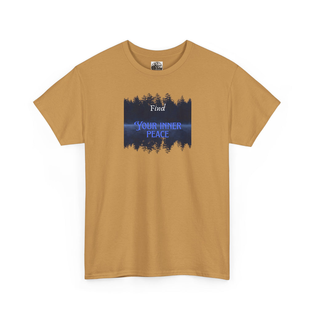 Find Your Inner Peace Tee | Forest Reflection Graphic Shirt