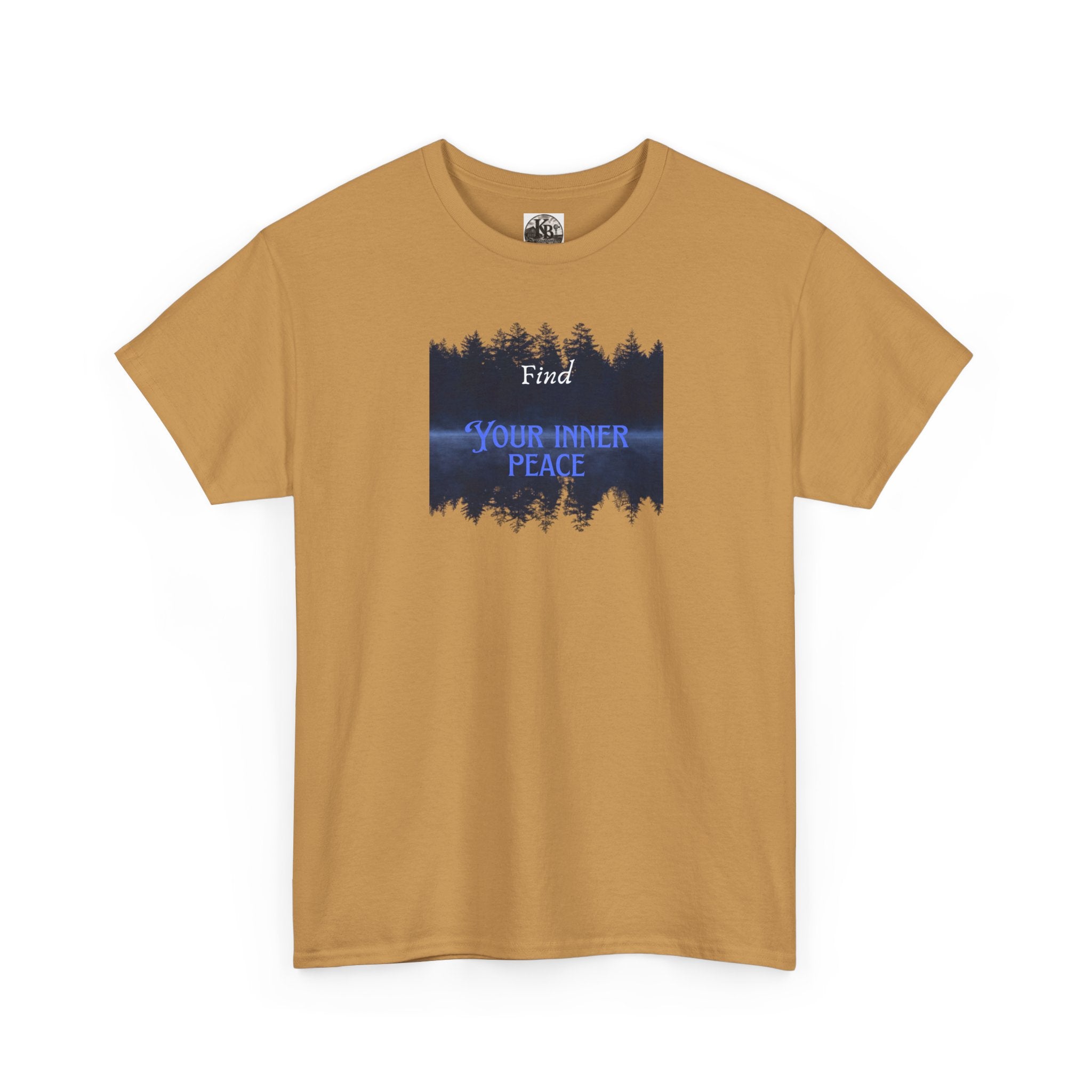 Find Your Inner Peace Tee | Forest Reflection Graphic Shirt