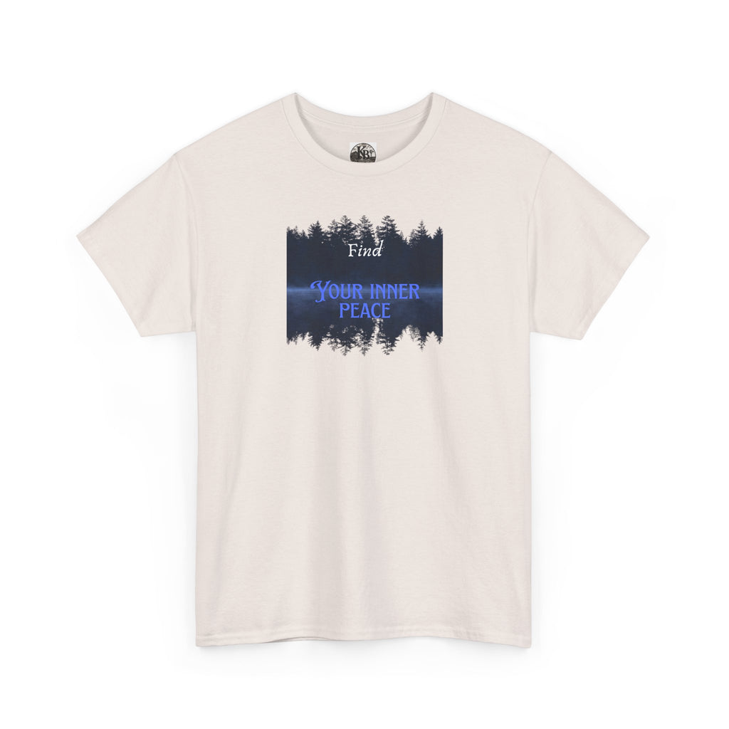 Find Your Inner Peace Tee | Forest Reflection Graphic Shirt