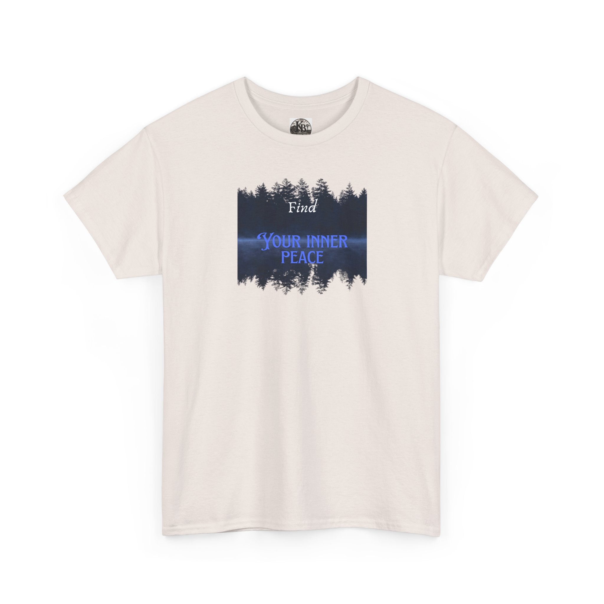 Find Your Inner Peace Tee | Forest Reflection Graphic Shirt