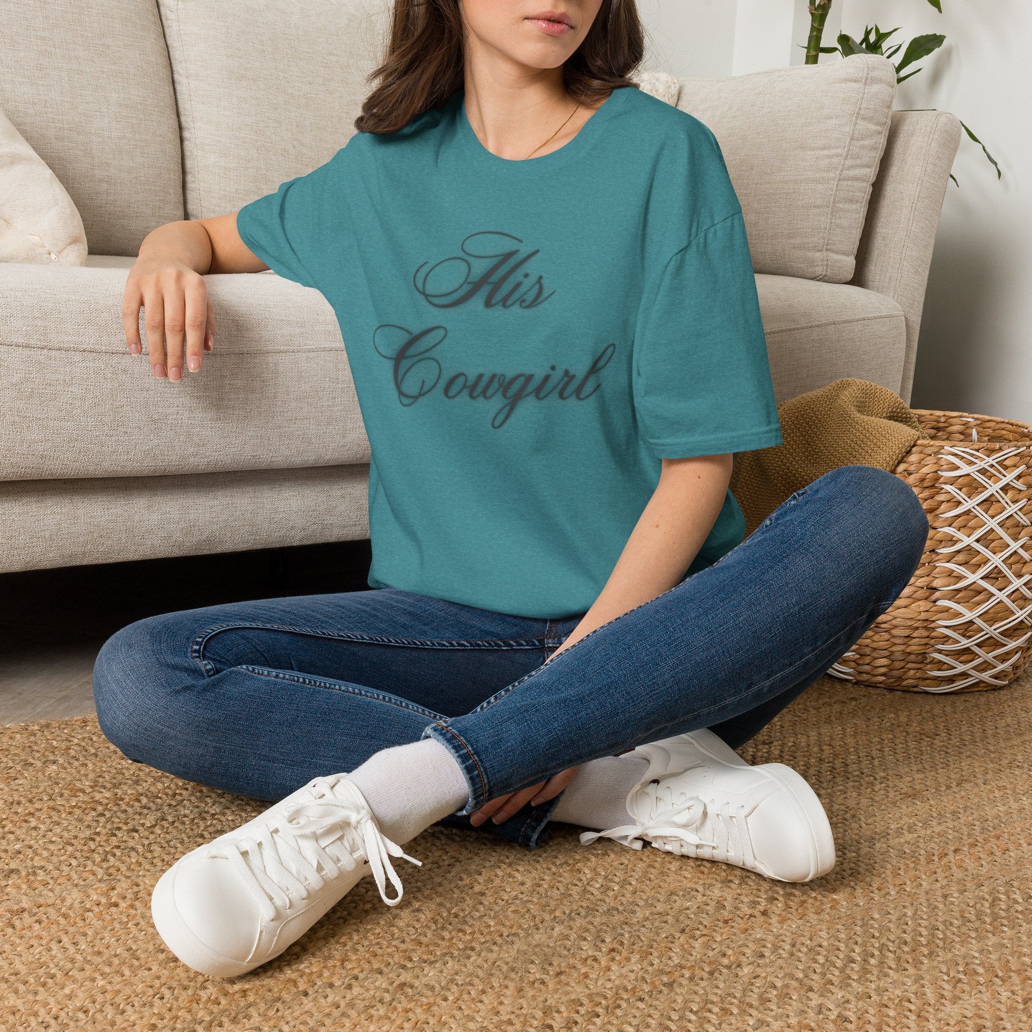 His Cowgirl T-Shirt — Cute Matching Couples Western Tee