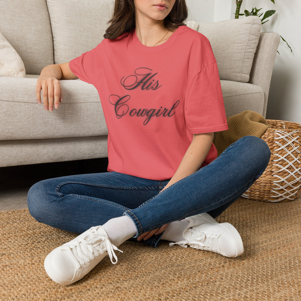His Cowgirl T-Shirt — Cute Matching Couples Western Tee