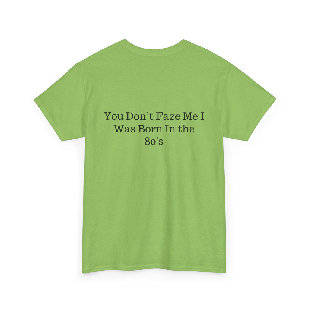 1980s Retro Palm Triangle Tee | You Don't Faze Me I Was Born In The 80s