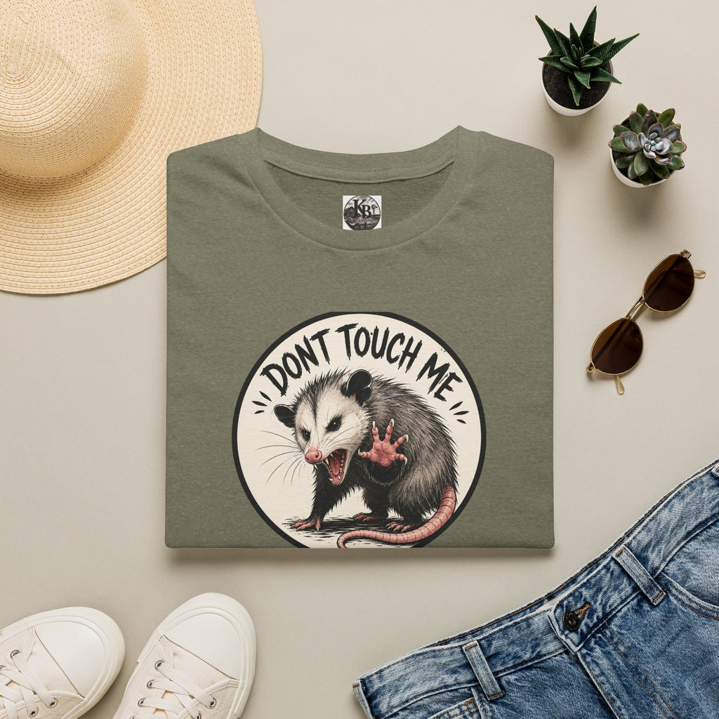 Don’t Touch Me Opossum T-Shirt | Cute Sass, Vintage Circle Design