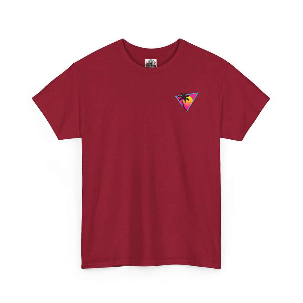 1980s Retro Palm Triangle Tee | You Don't Faze Me I Was Born In The 80s