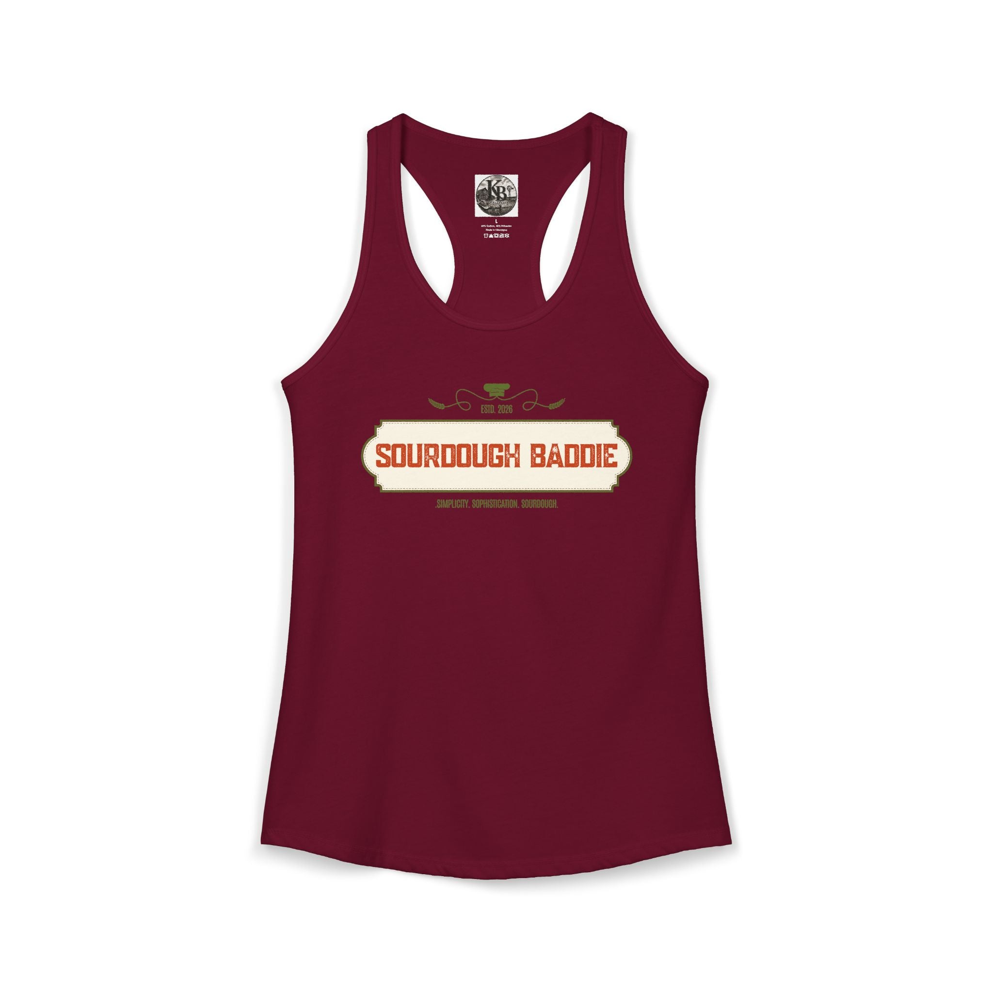 Sourdough Baddie Racerback Tank