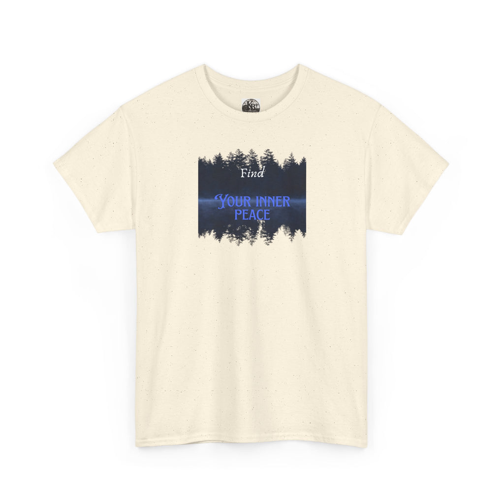 Find Your Inner Peace Tee | Forest Reflection Graphic Shirt