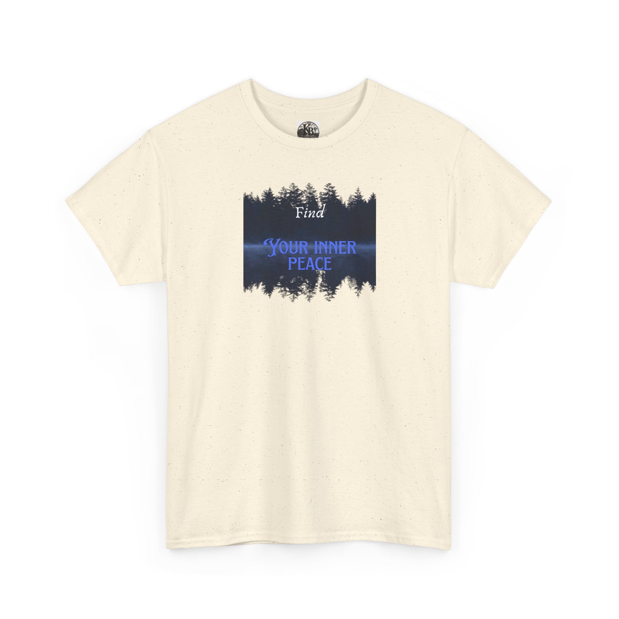 Find Your Inner Peace Tee | Forest Reflection Graphic Shirt