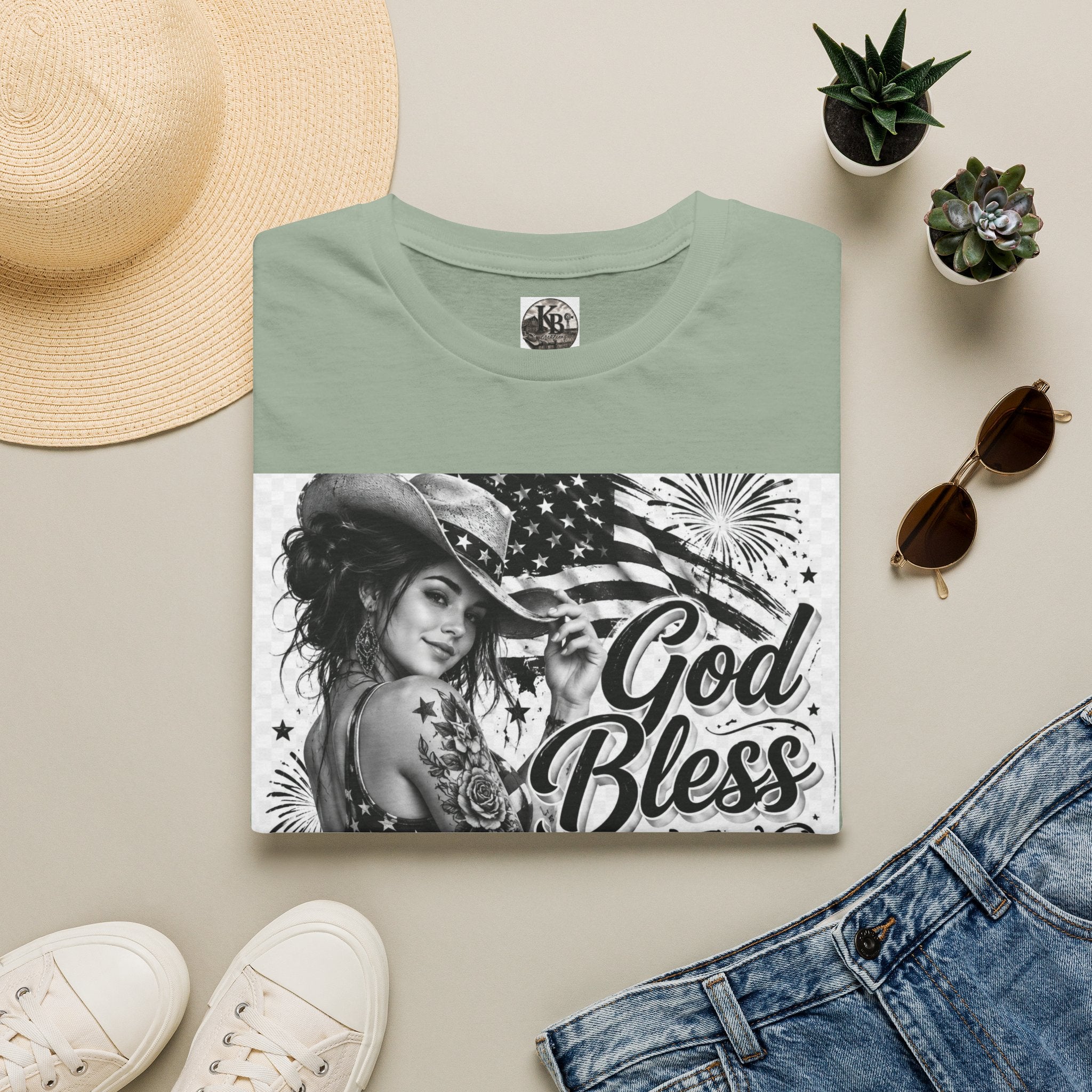 "God Bless the USA" Tee