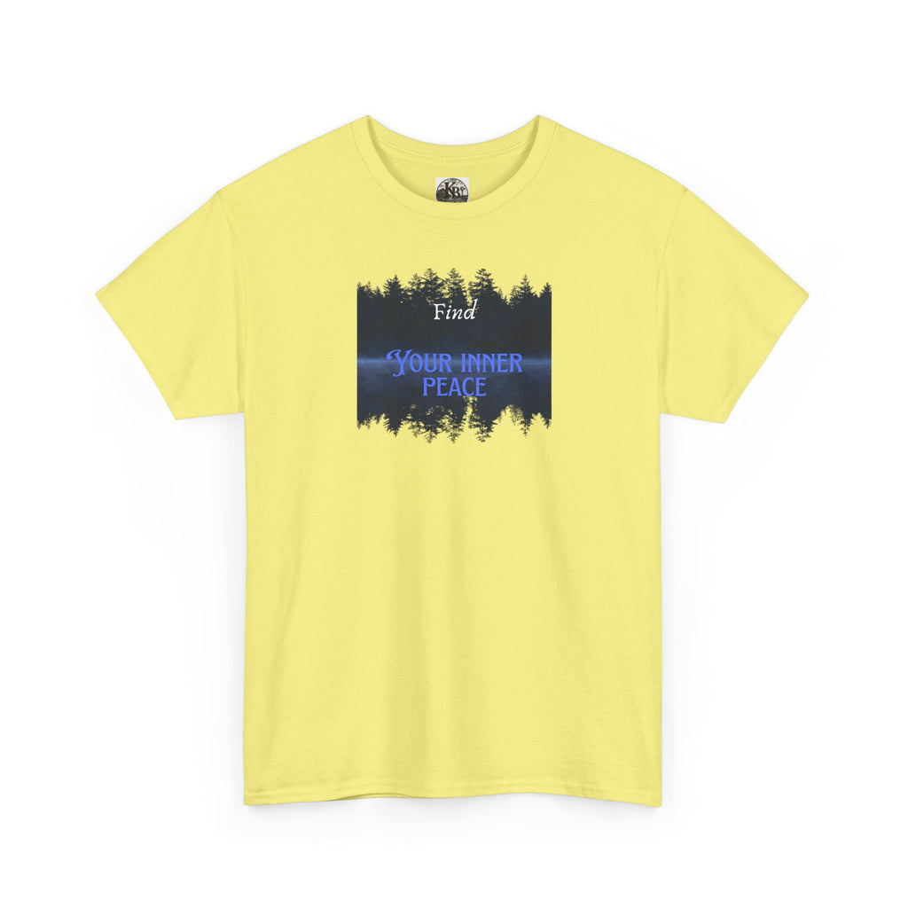 Find Your Inner Peace Tee | Forest Reflection Graphic Shirt