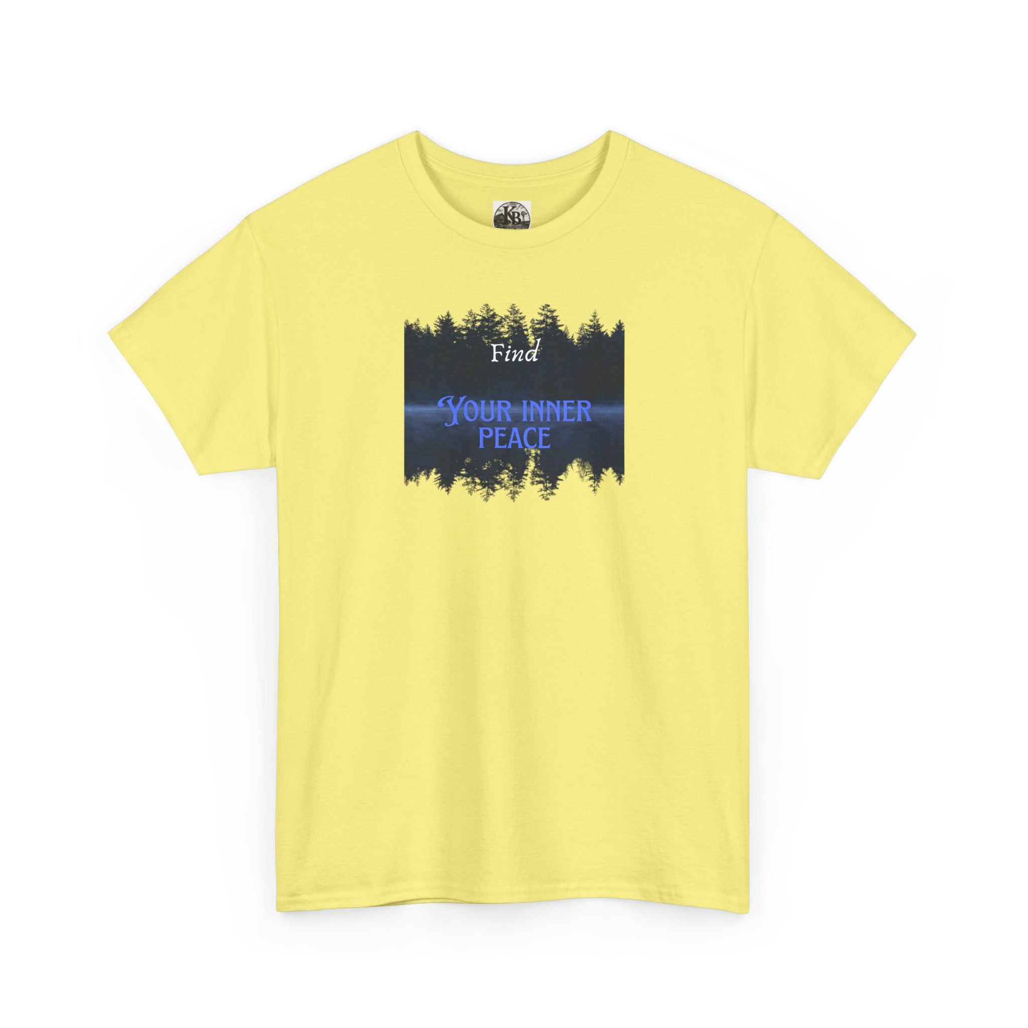 Find Your Inner Peace Tee | Forest Reflection Graphic Shirt