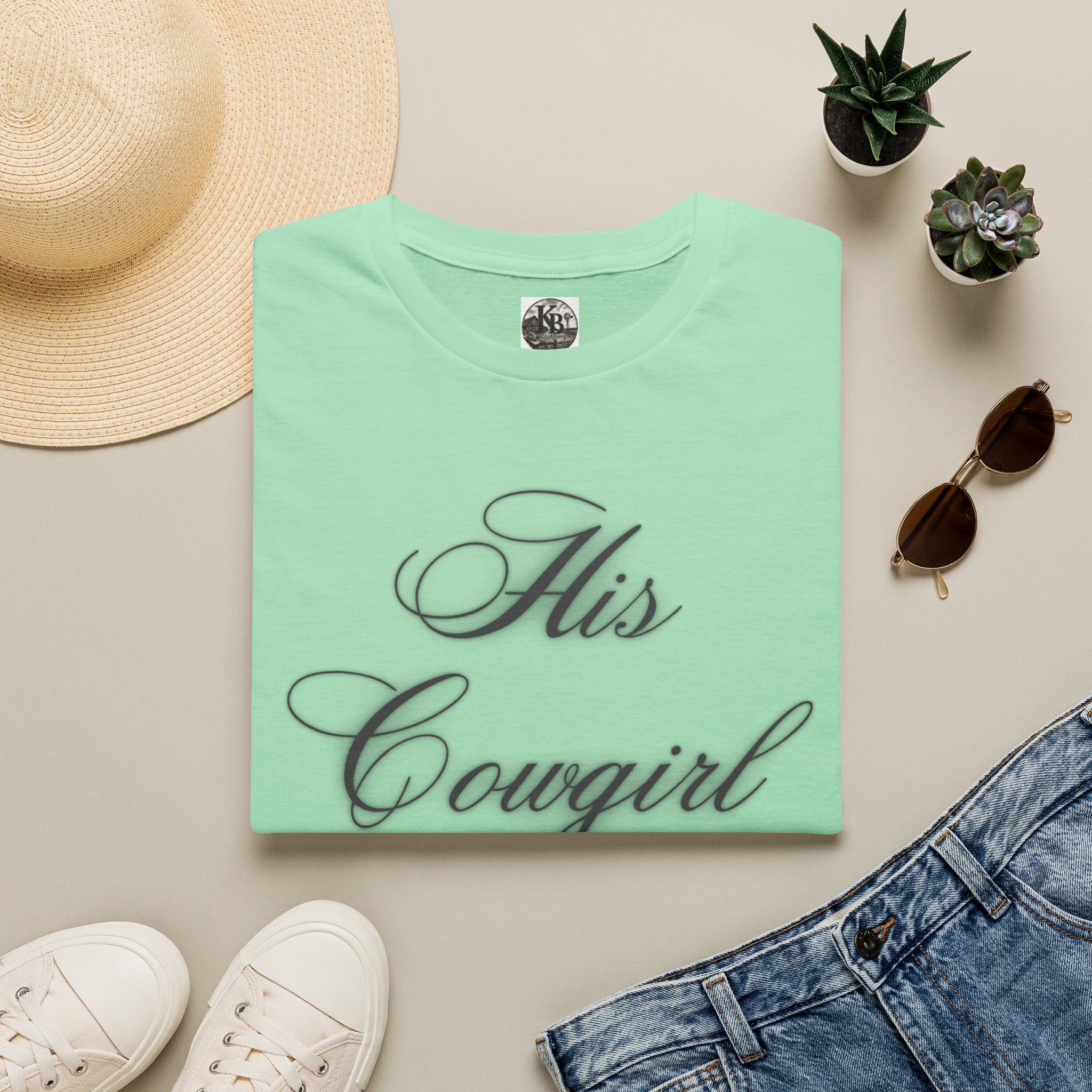 His Cowgirl T-Shirt — Cute Matching Couples Western Tee