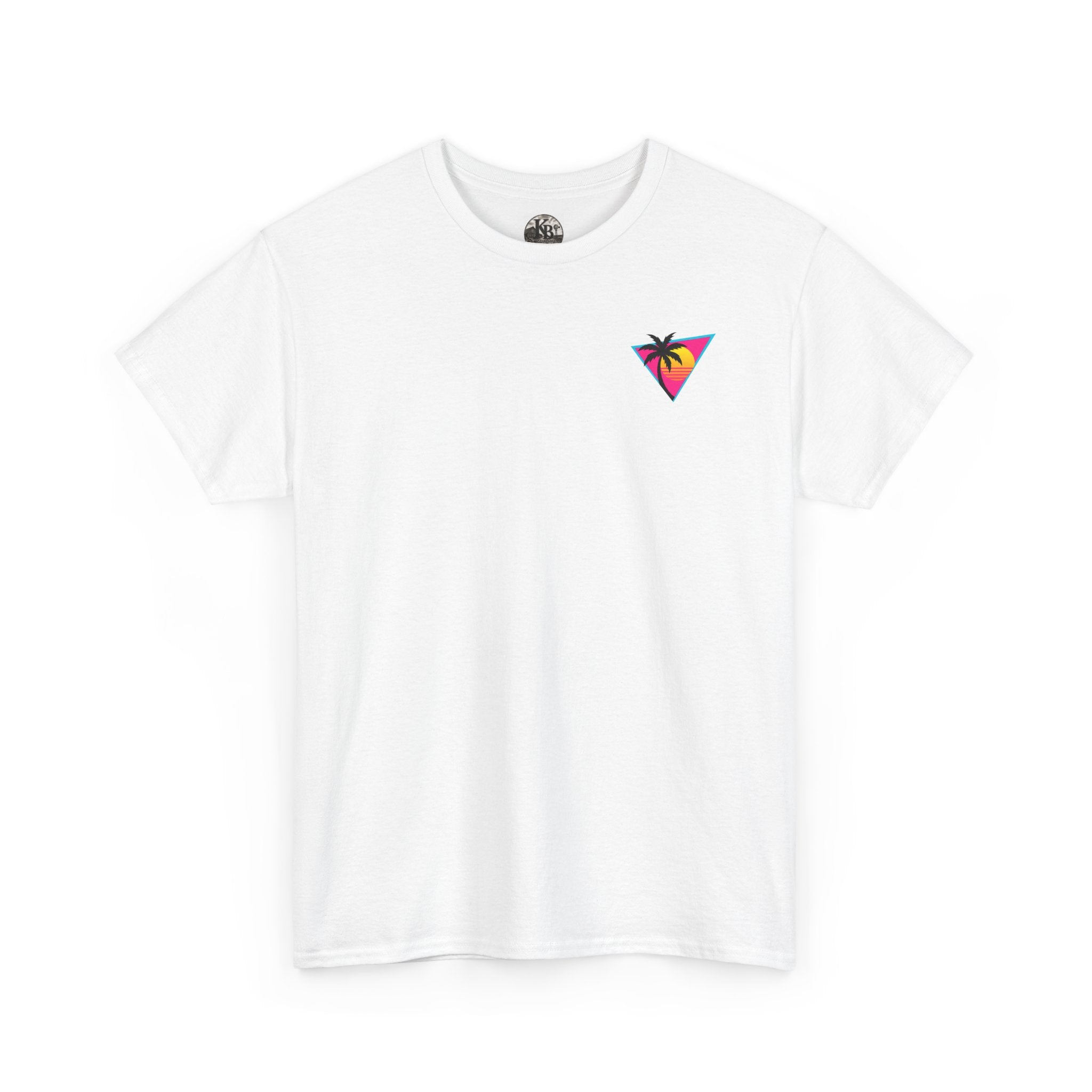 1980s Retro Palm Triangle Tee | You Don't Faze Me I Was Born In The 80s