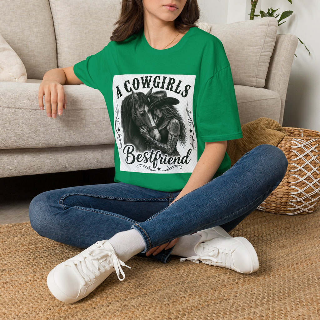 Cute Cowgirls Best Friend Tee