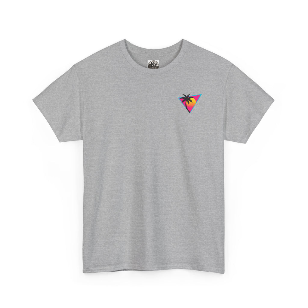 1980s Retro Palm Triangle Tee | You Don't Faze Me I Was Born In The 80s