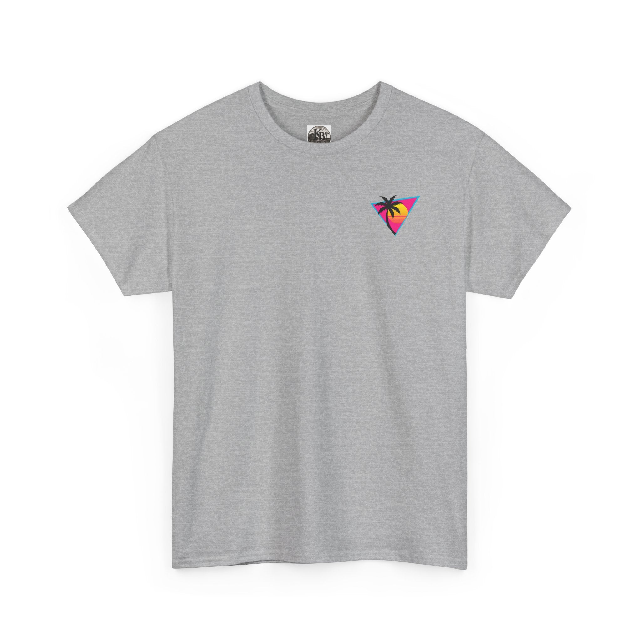 1980s Retro Palm Triangle Tee | You Don't Faze Me I Was Born In The 80s