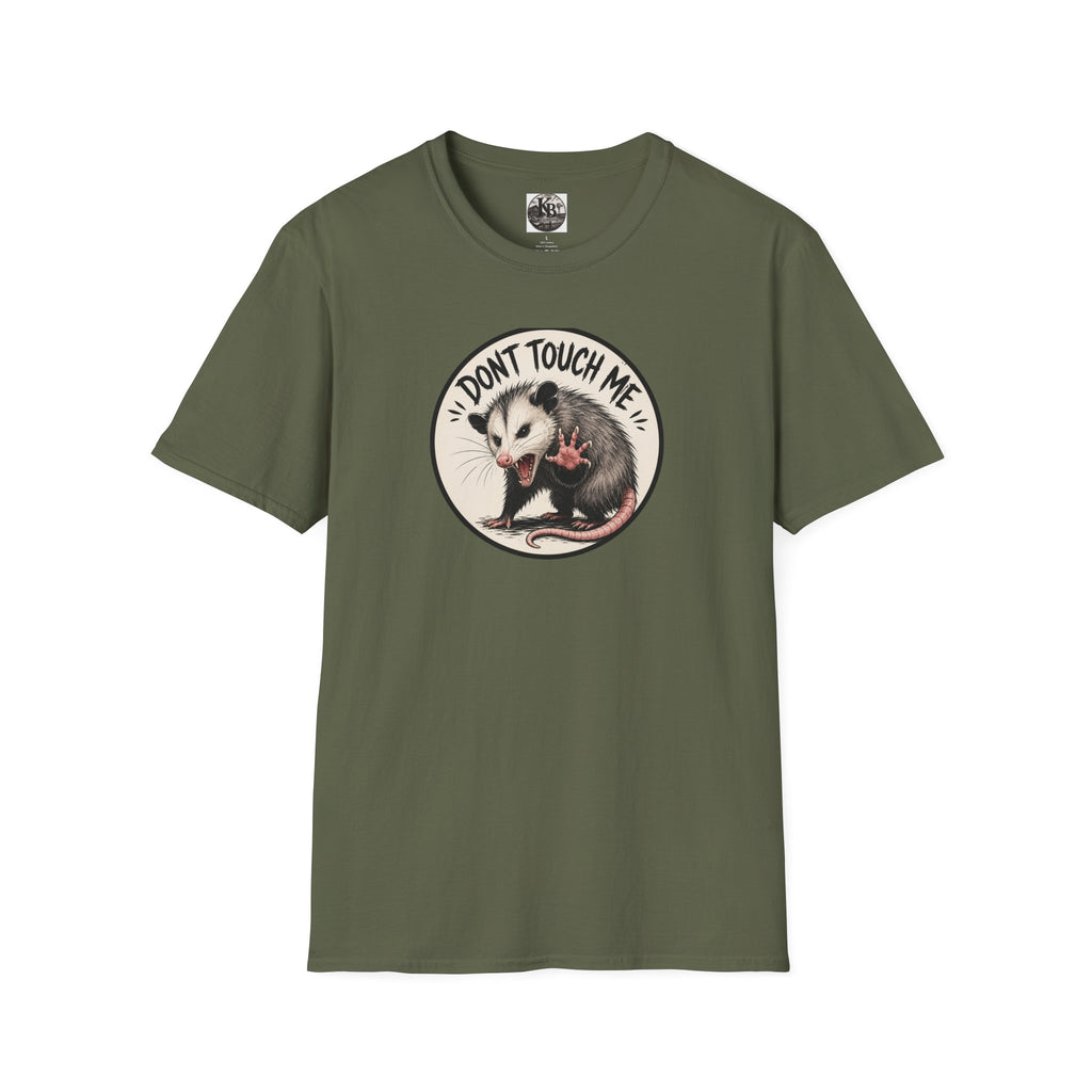 Don’t Touch Me Opossum T-Shirt | Cute Sass, Vintage Circle Design