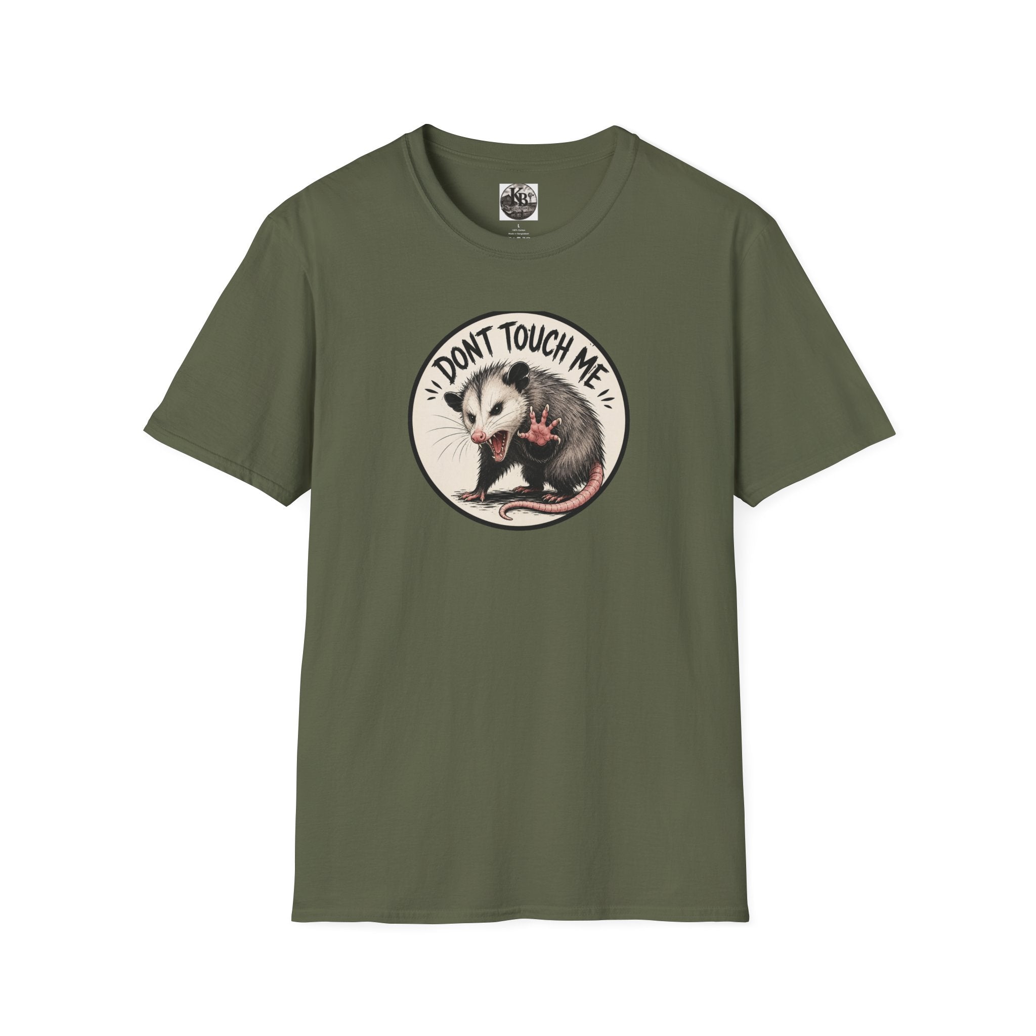 Don’t Touch Me Opossum T-Shirt | Cute Sass, Vintage Circle Design