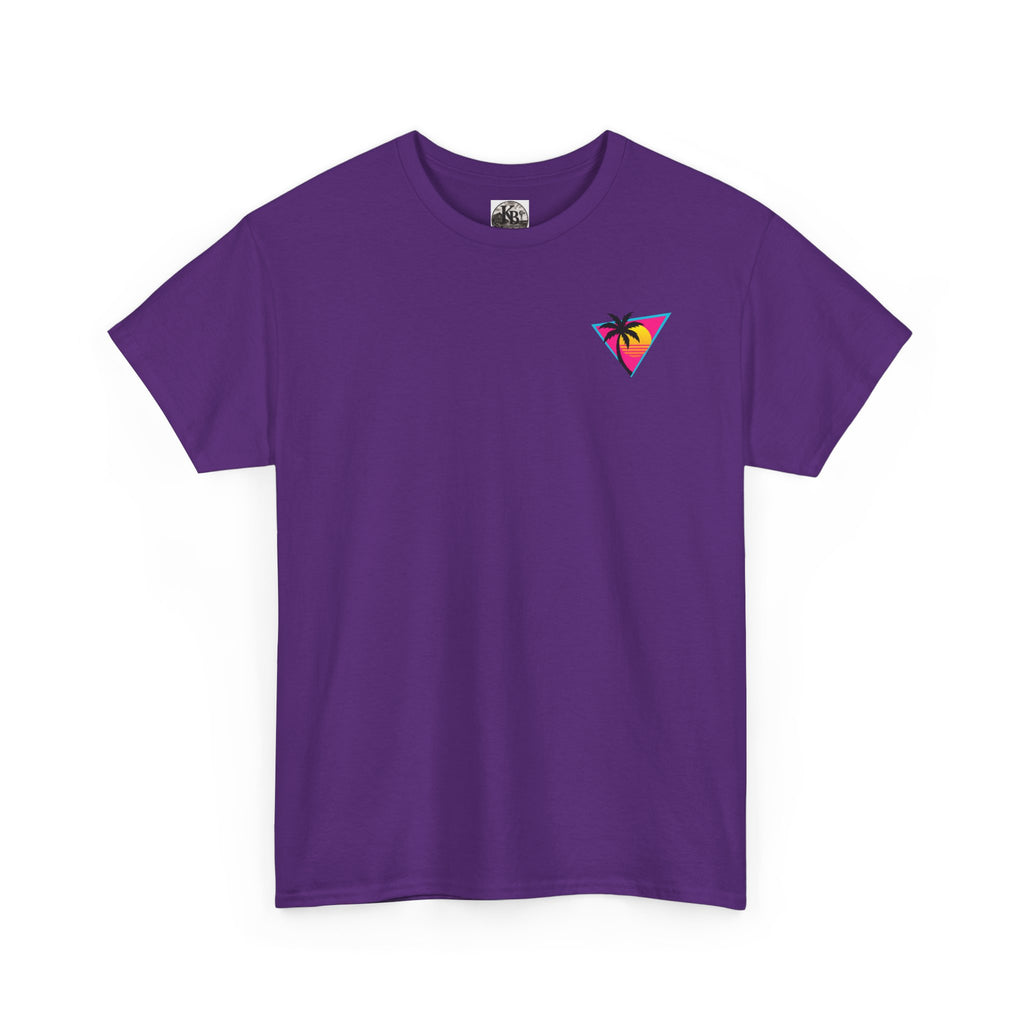 1980s Retro Palm Triangle Tee | You Don't Faze Me I Was Born In The 80s