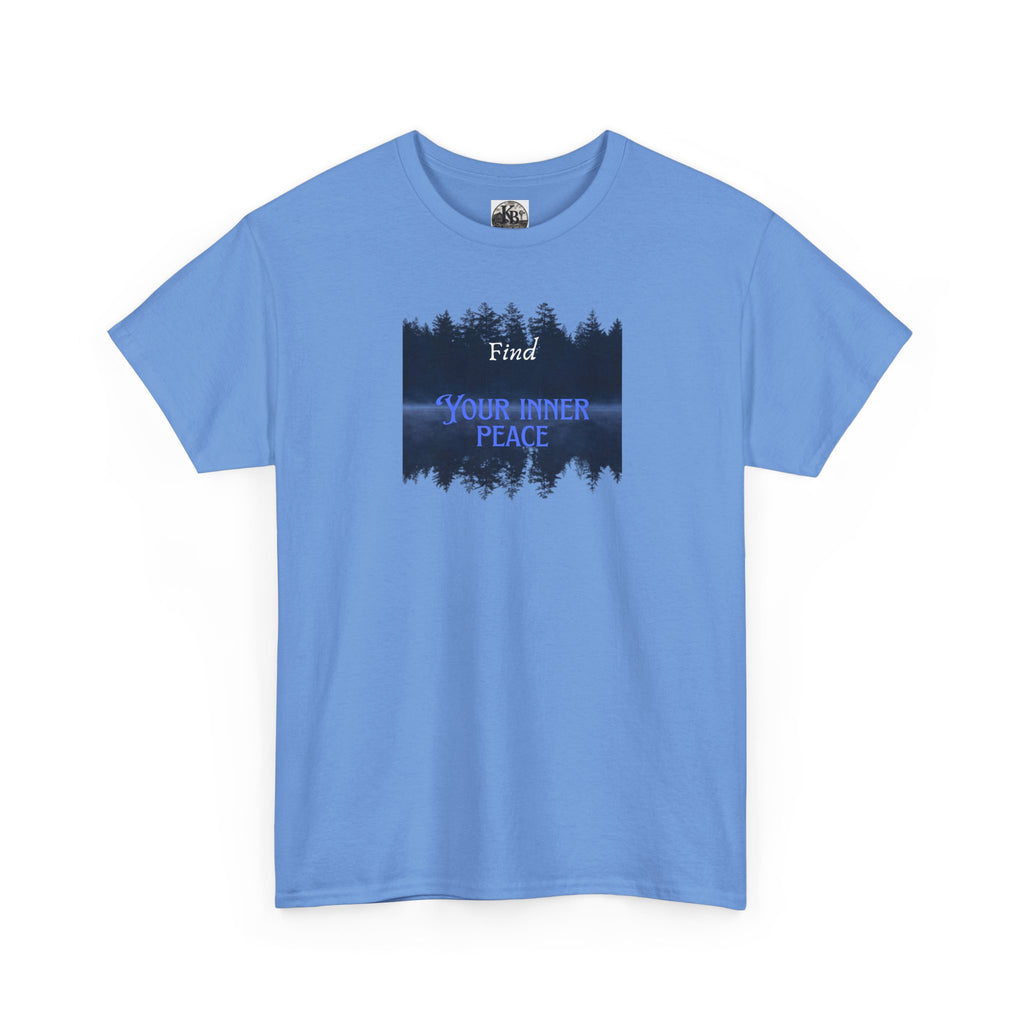 Find Your Inner Peace Tee | Forest Reflection Graphic Shirt