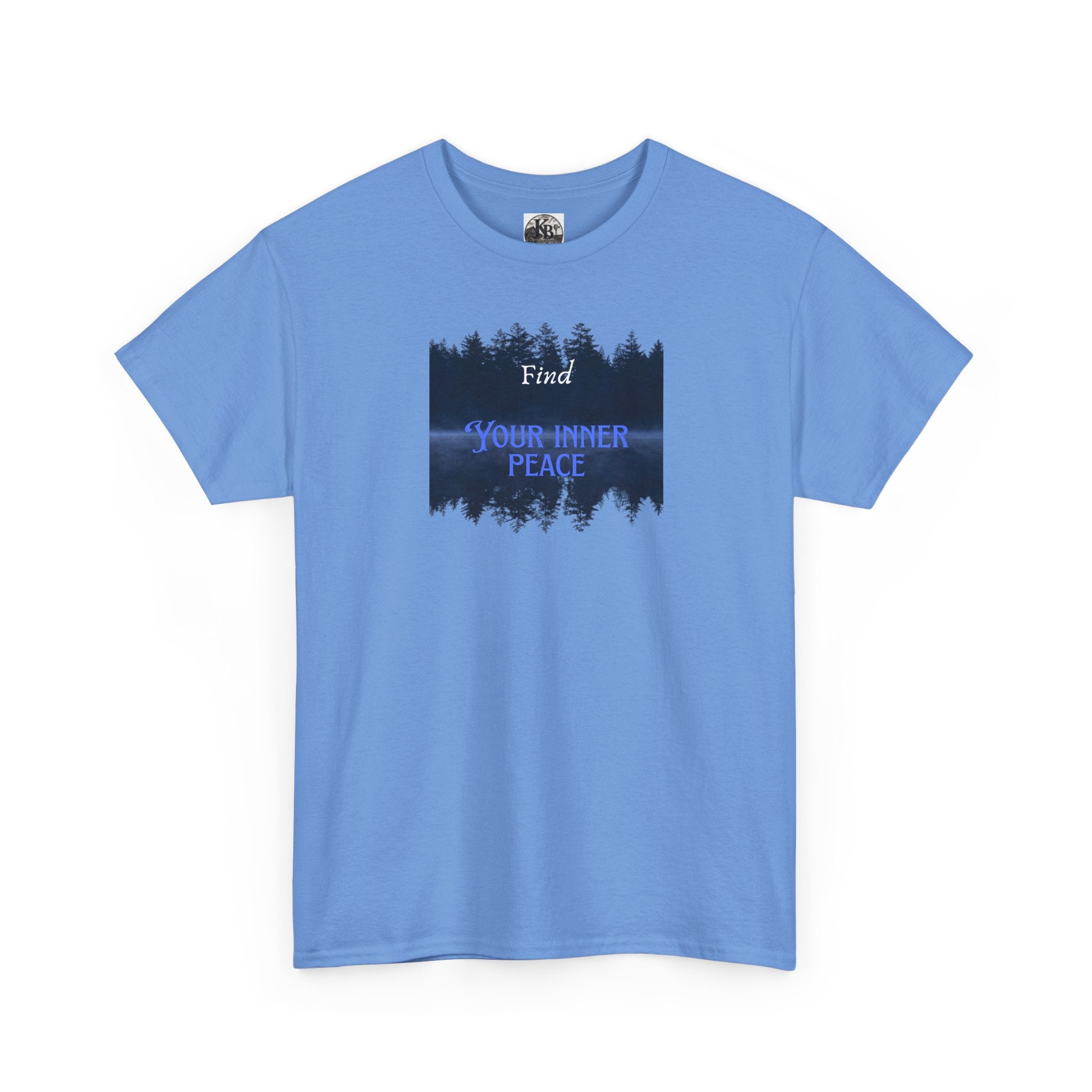 Find Your Inner Peace Tee | Forest Reflection Graphic Shirt