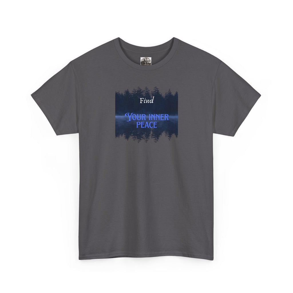 Find Your Inner Peace Tee | Forest Reflection Graphic Shirt