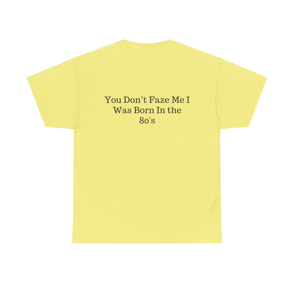 1980s Retro Palm Triangle Tee | You Don't Faze Me I Was Born In The 80s
