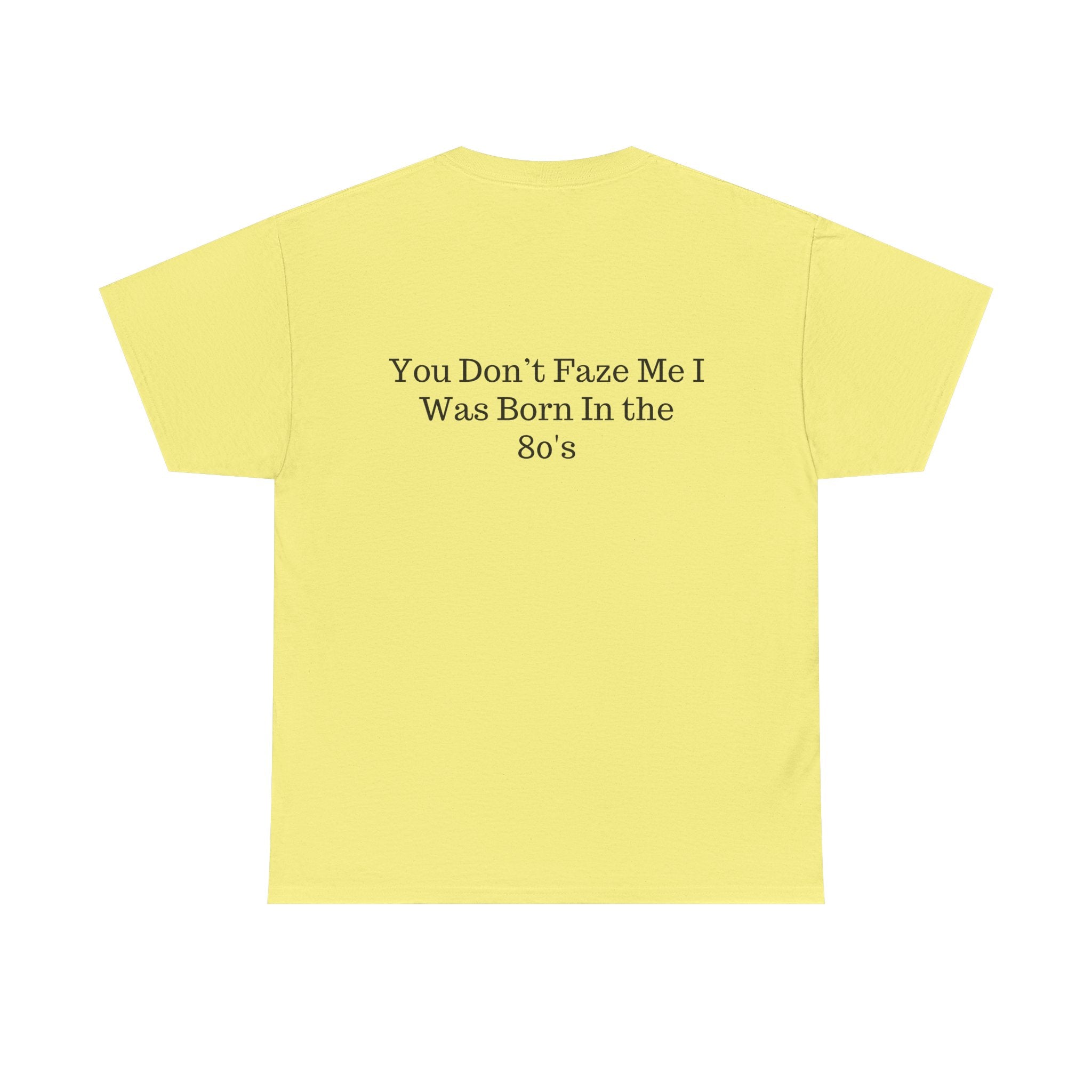 1980s Retro Palm Triangle Tee | You Don't Faze Me I Was Born In The 80s