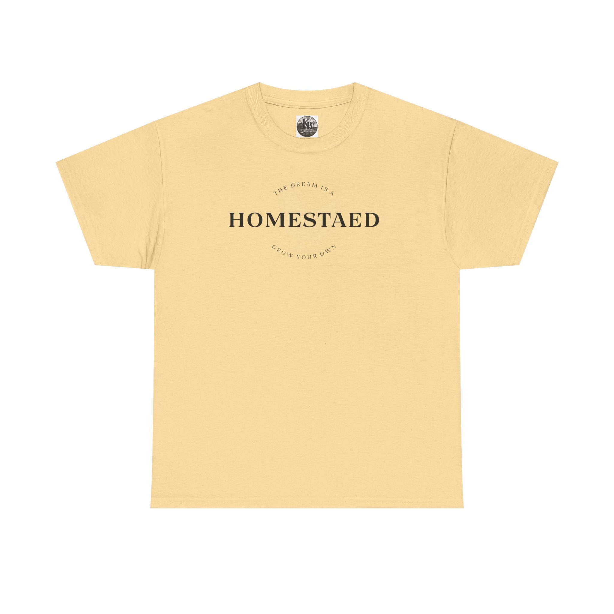 Homestead Logo Tee | Rustic Farmhouse Typography T-Shirt